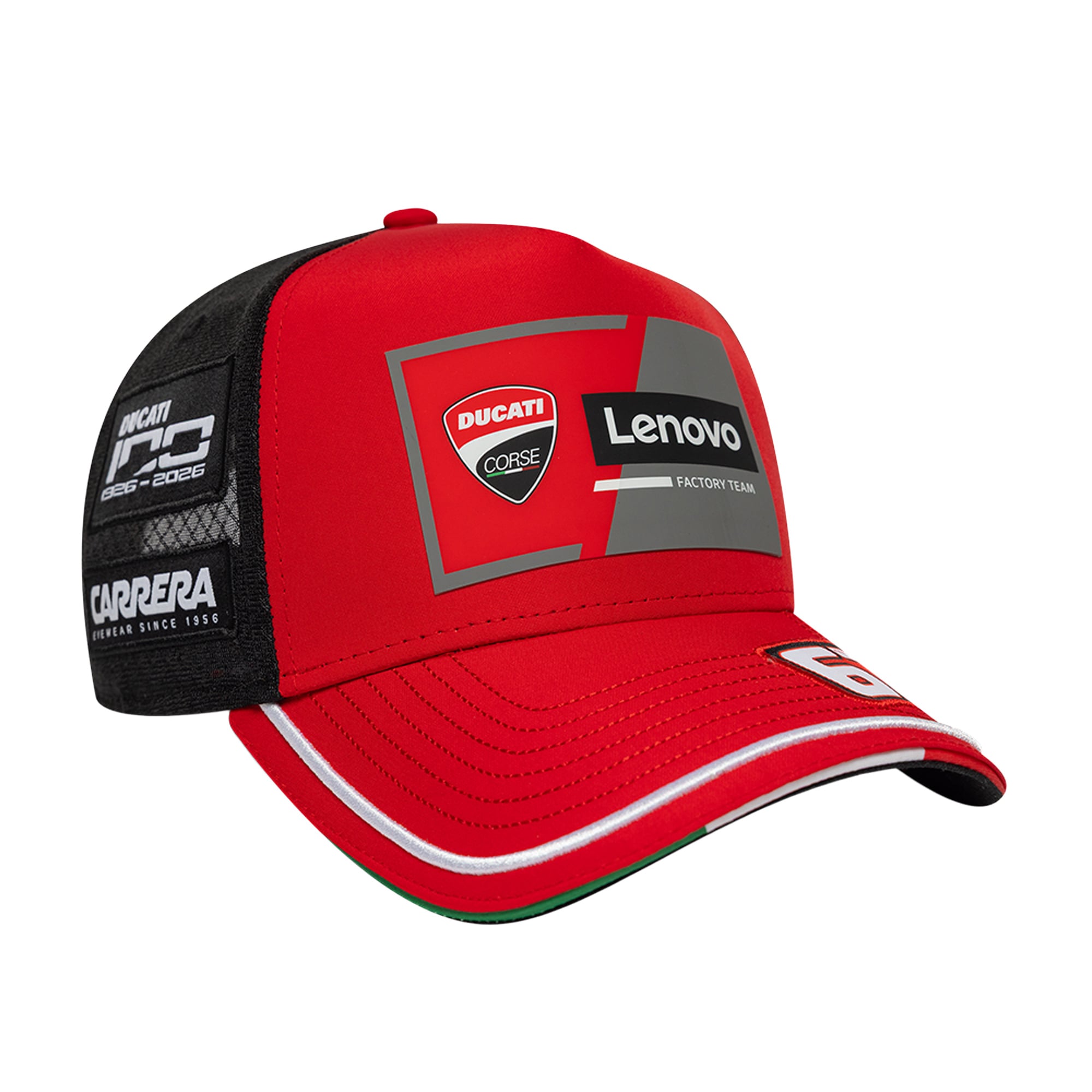 Ducati Lenovo New Era Francesco Bagnaia 63 Replica 9FORTY Cap - Unisex, , rebel_hi-res