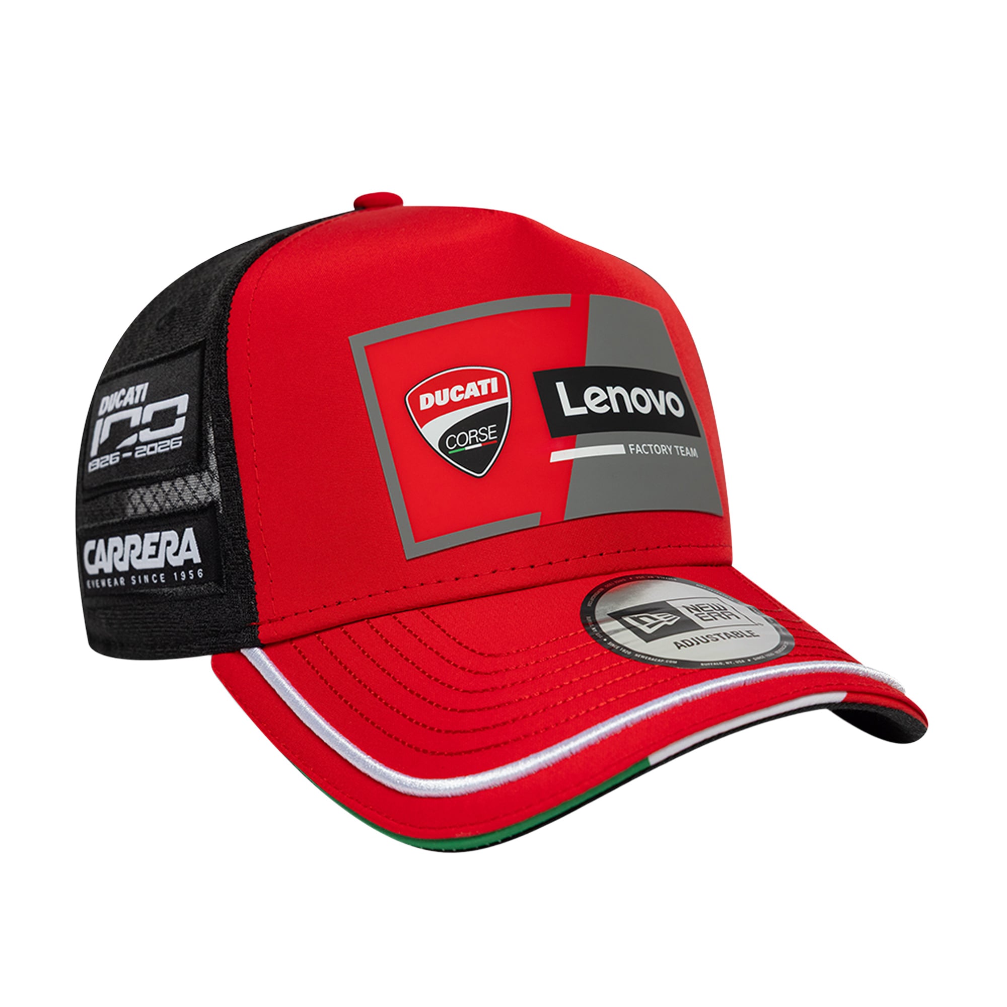 Ducati Lenovo New Era Team Replica 9FORTY Cap - Unisex, , rebel_hi-res