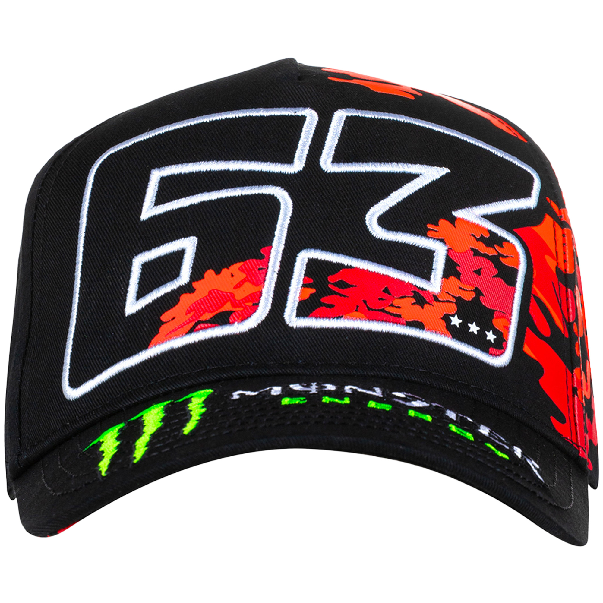 Francesco Bagnaia Dual Monster Energy Curved Visor Cap - Unisex, , rebel_hi-res