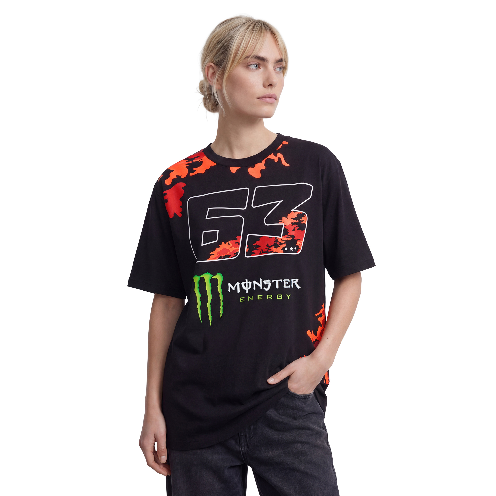Francesco Bagnaia Dual Monster Energy T-Shirt, , rebel_hi-res