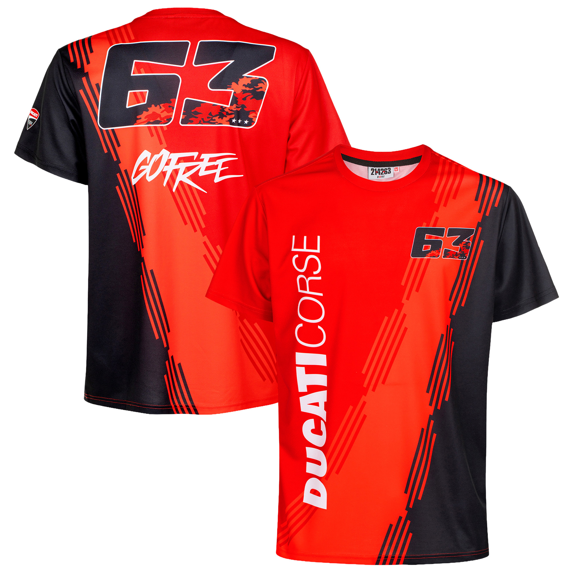 Francesco Bagnaia Dual Ducati T-Shirt, , rebel_hi-res