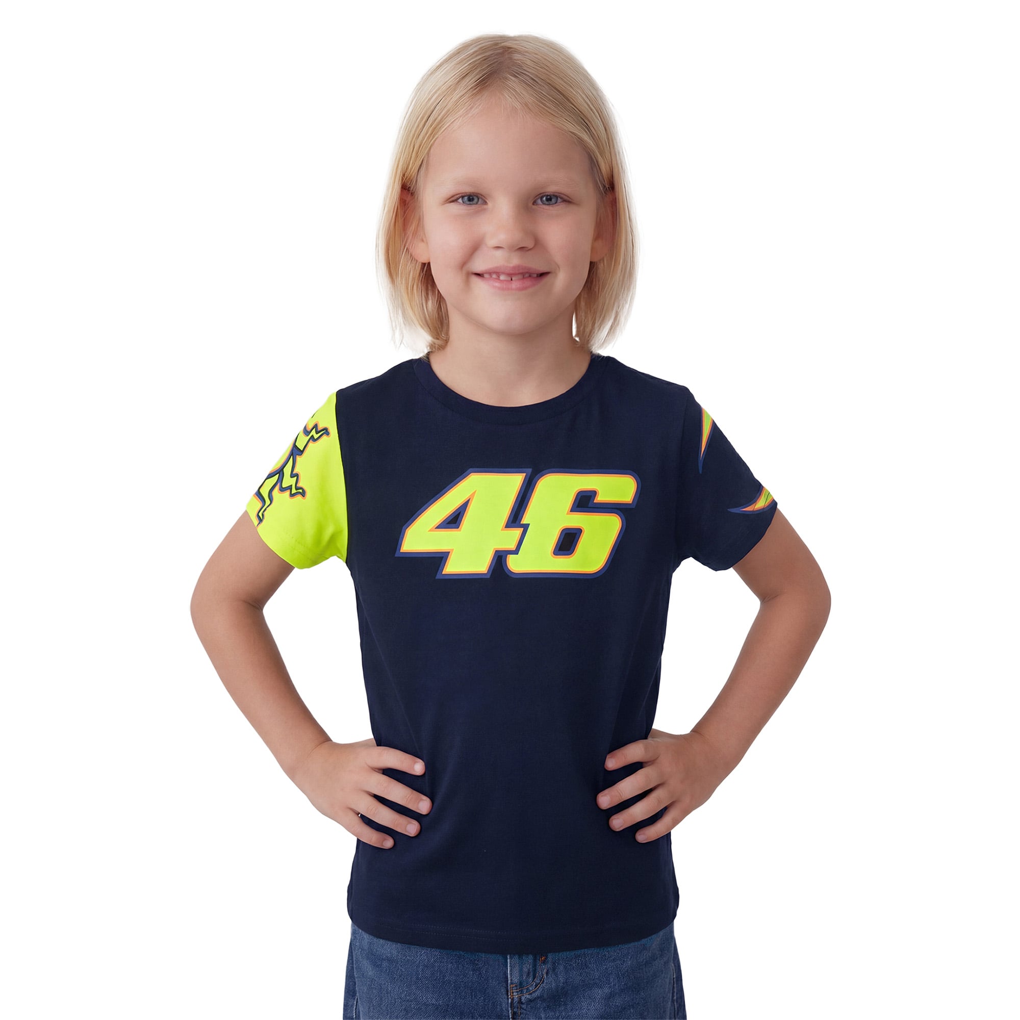 VR46 Racing Valentino Rossi Heritage T-Shirt - Kids, , rebel_hi-res