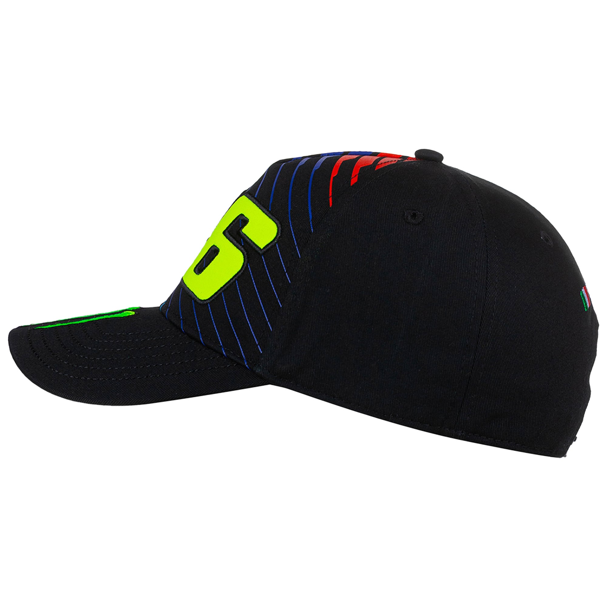 VR46 Racing Valentino Rossi X Monster Curved Visor Cap - Unisex, , rebel_hi-res