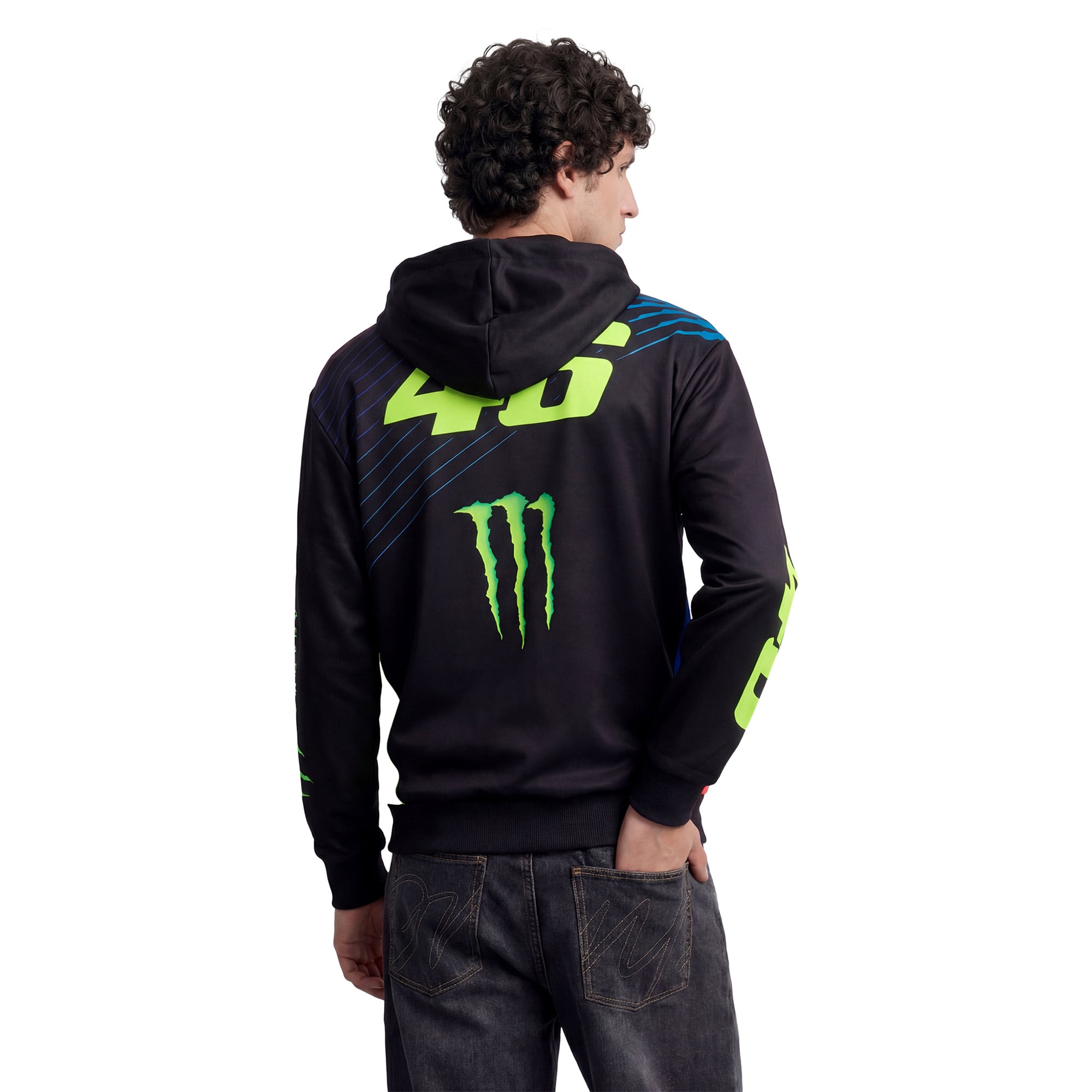 VR46 Racing Valentino Rossi X Monster Hoodie - Unisex, , rebel_hi-res