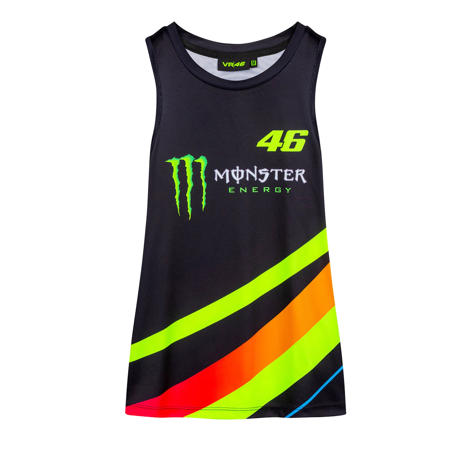 VR46 Racing Valentino Rossi X Monster Poly Tank Top - Womens, , rebel_hi-res