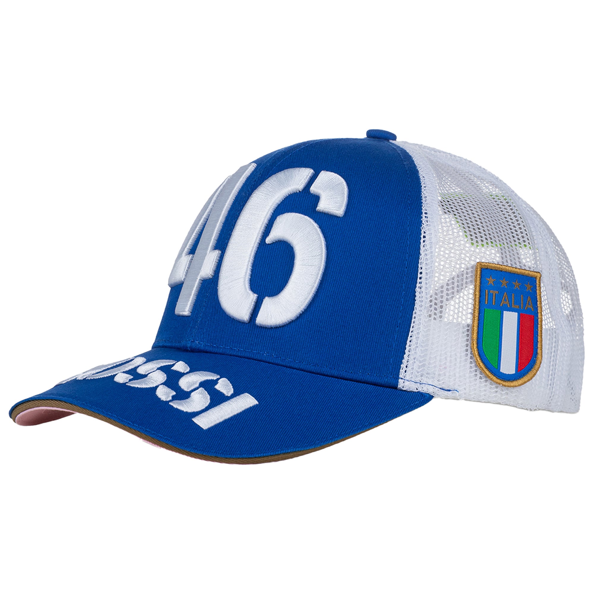 VR46 Racing Valentino Rossi Heritage  Cap - Unisex - Blue & Pink, , rebel_hi-res