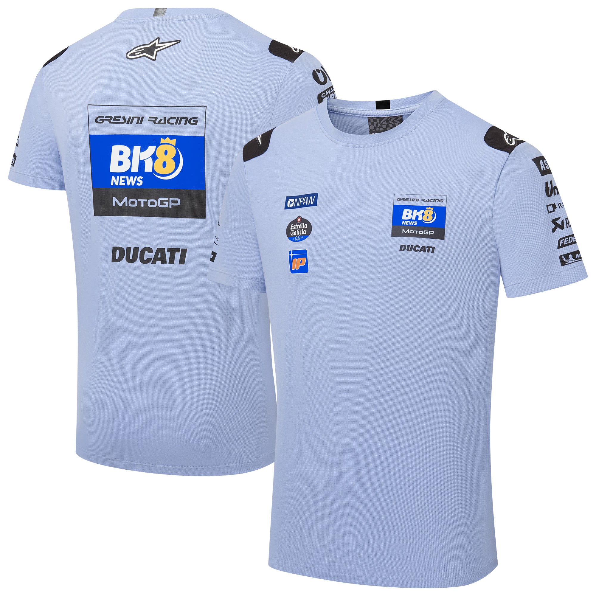 BK8 Gresini Racing MOTOGP Team Replica T-Shirt, , rebel_hi-res