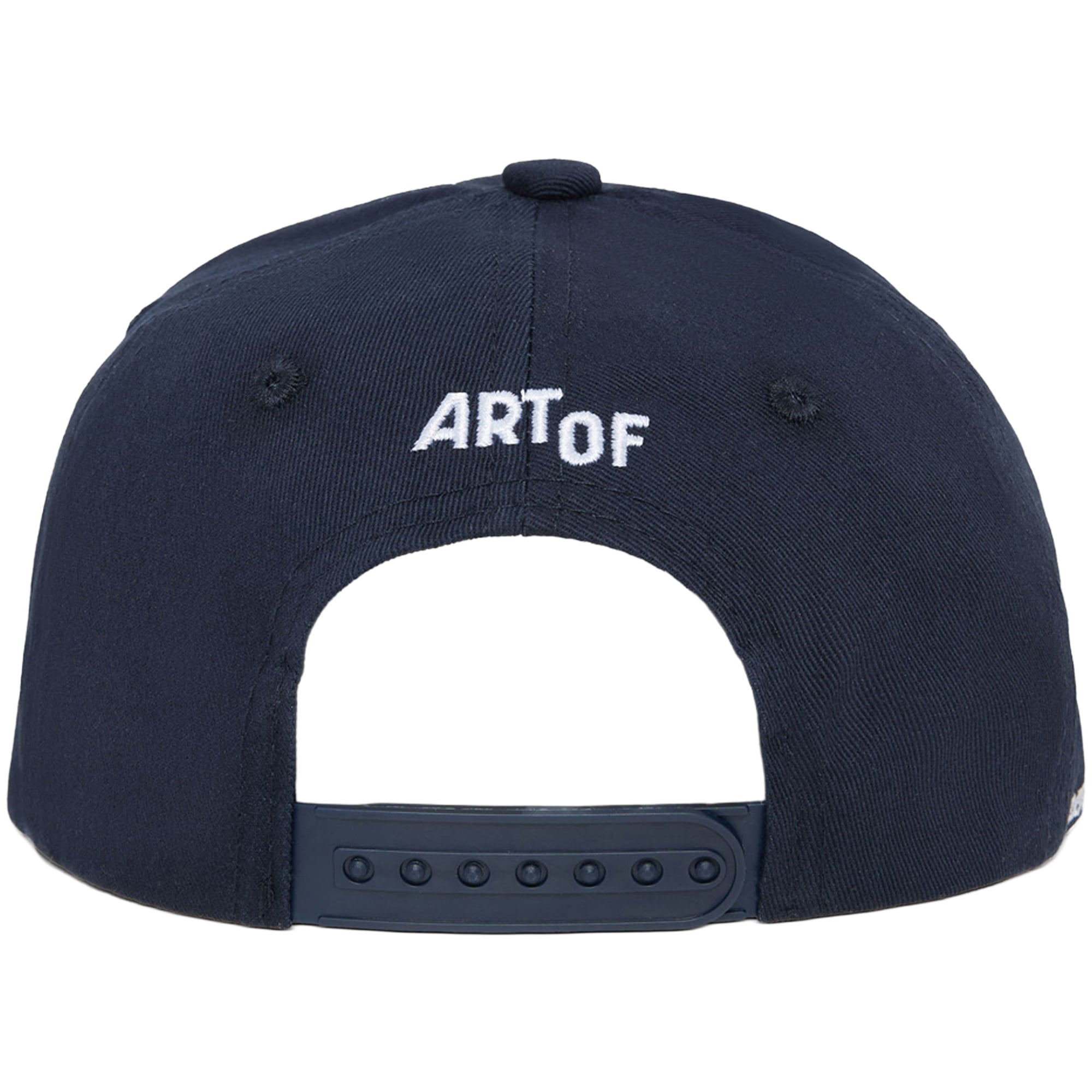 Leeds United x Art of Script Cap - Navy - Unisex, , rebel_hi-res