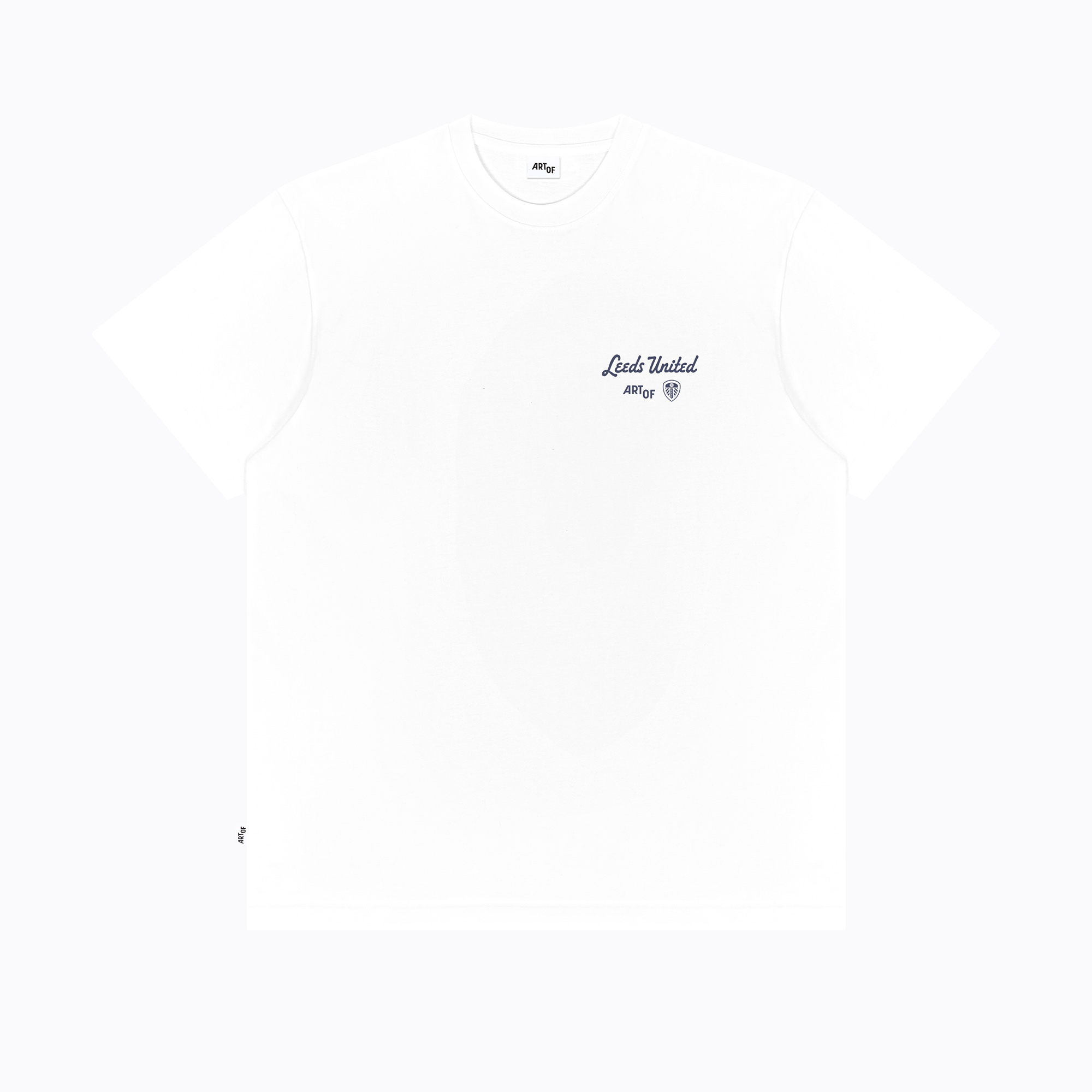 Leeds United x Art of Motel T-Shirt - White - Unisex, , rebel_hi-res