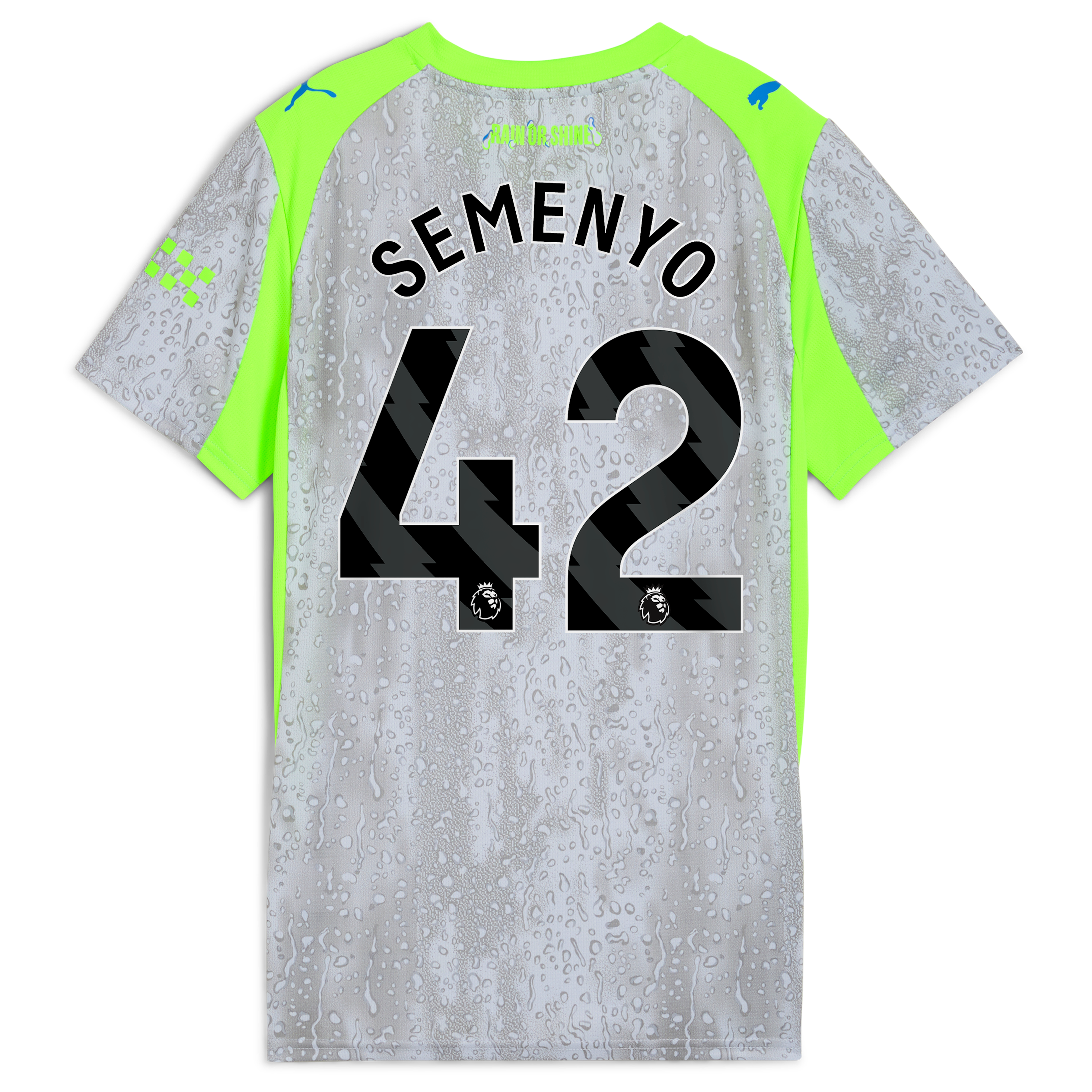 Manchester City PUMA Third Shirt 2025-26 - Womens with Semenyo 42 printing, , rebel_hi-res