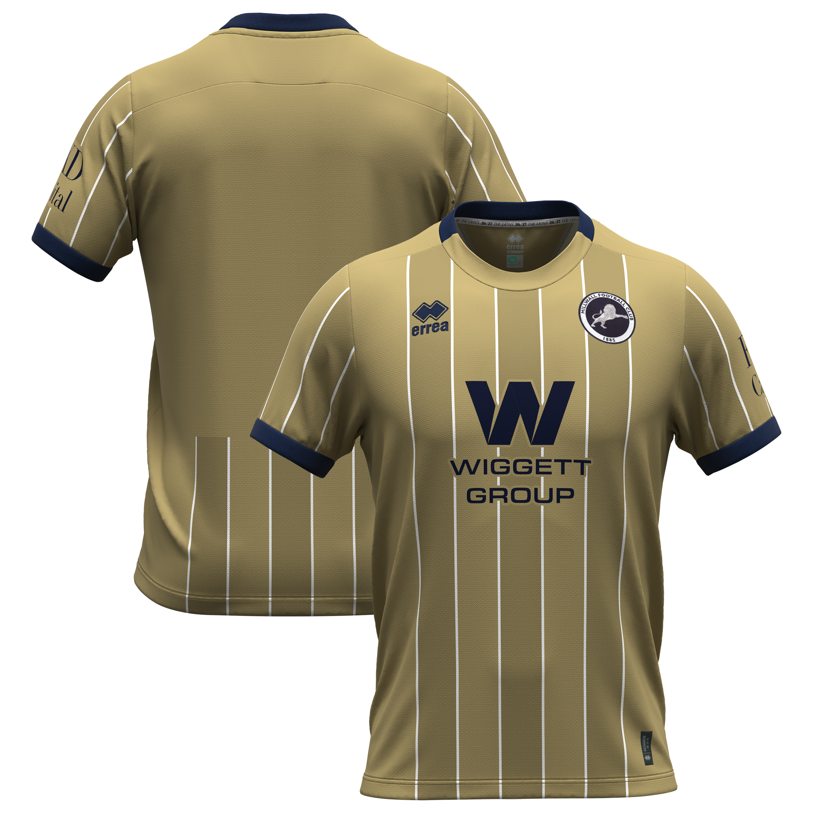 Millwall Errea Home Goalkeeper Shirt 2026-27, , rebel_hi-res