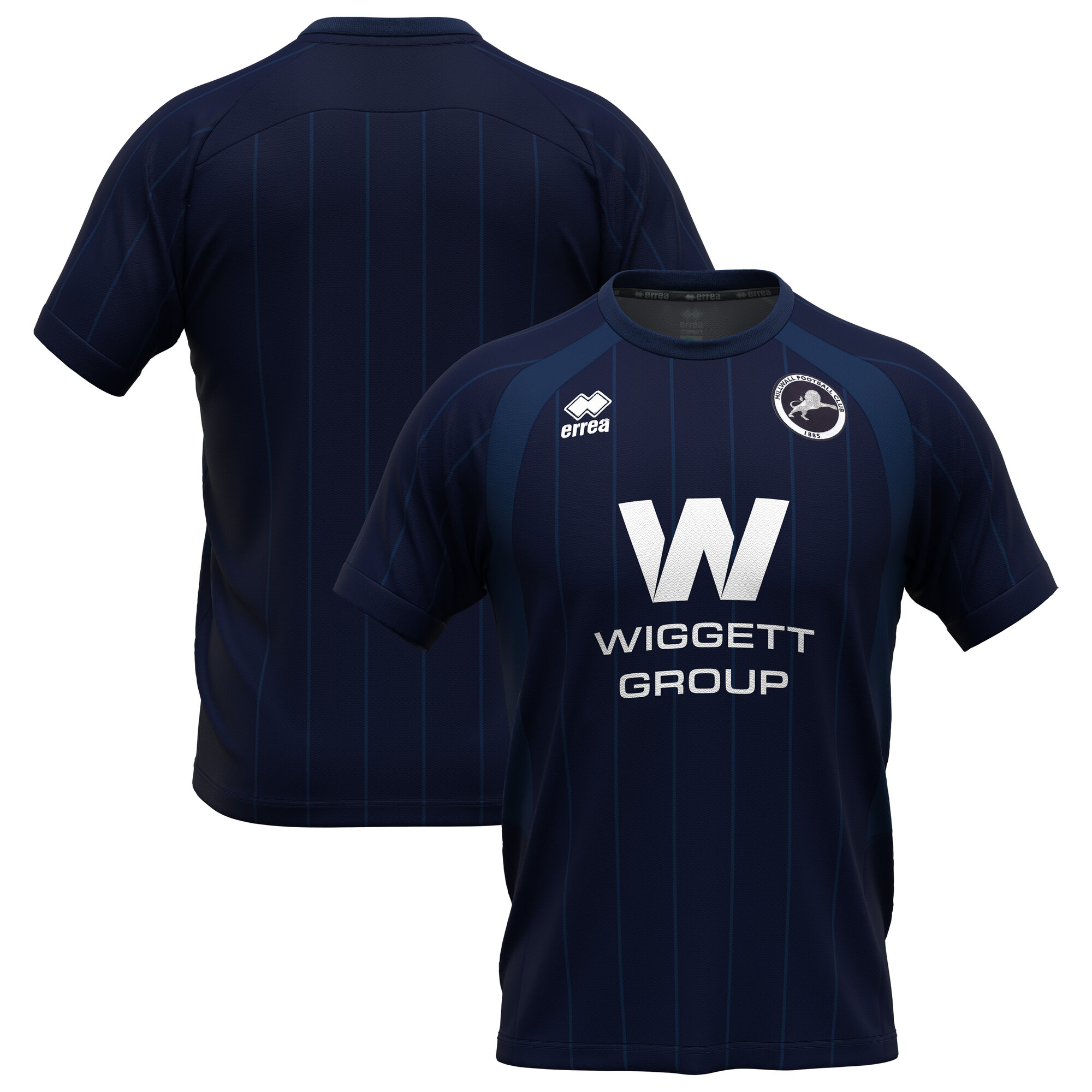 Millwall FC Errea Home Pre Match Shirt - Navy, , rebel_hi-res