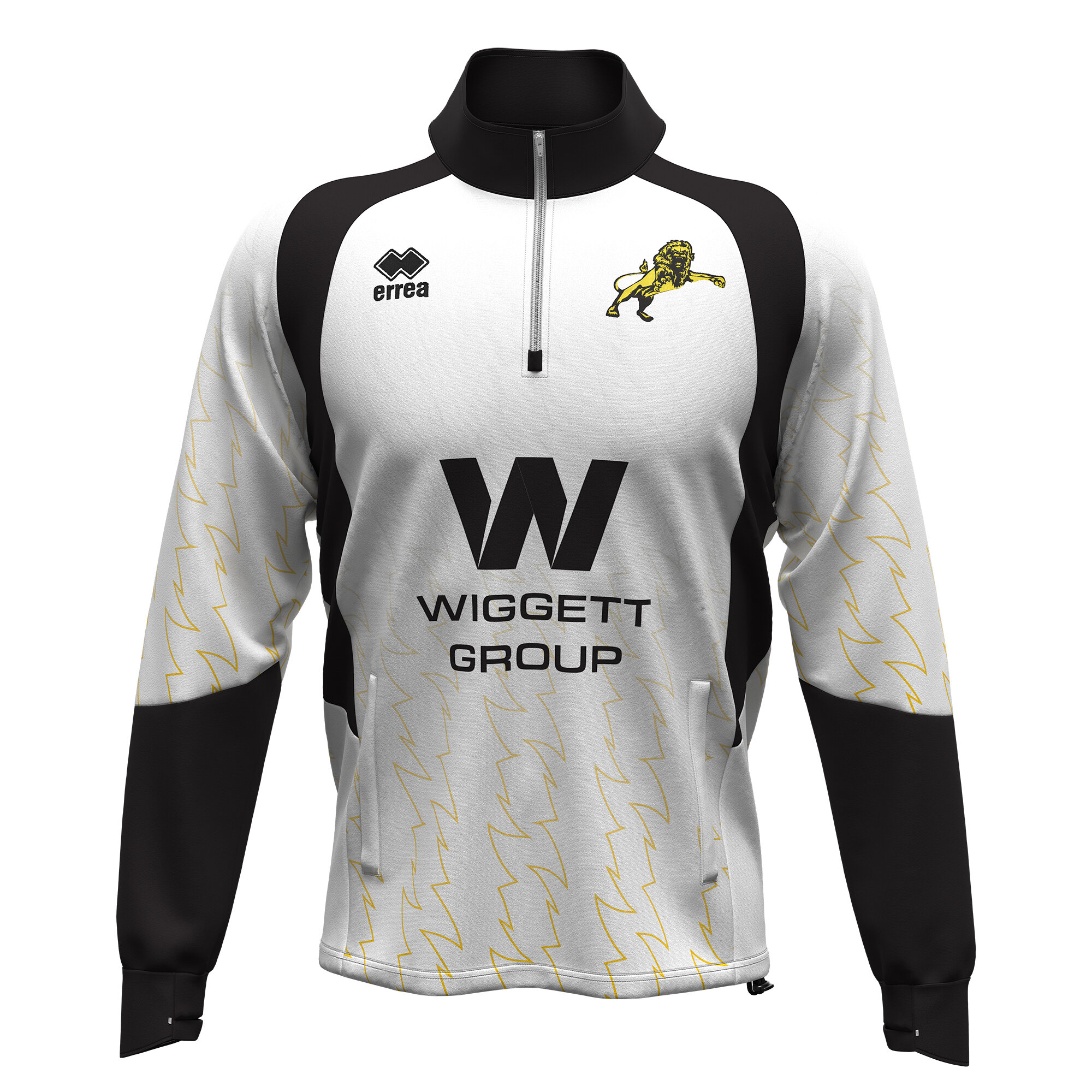 Millwall FC Errea Away Pre Match Jacket - White, , rebel_hi-res