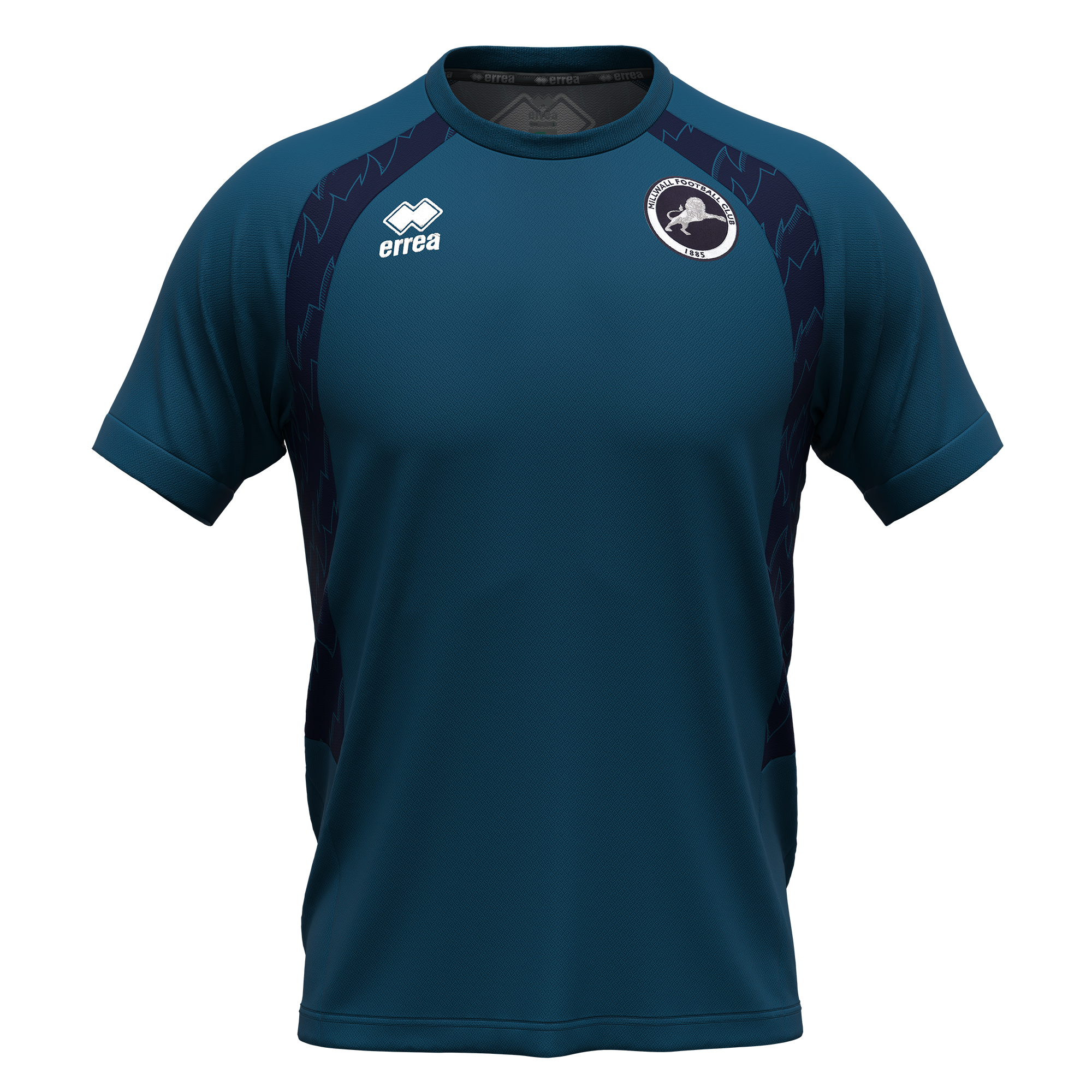 Millwall FC Errea Players Training Top - Petrol Blue, , rebel_hi-res
