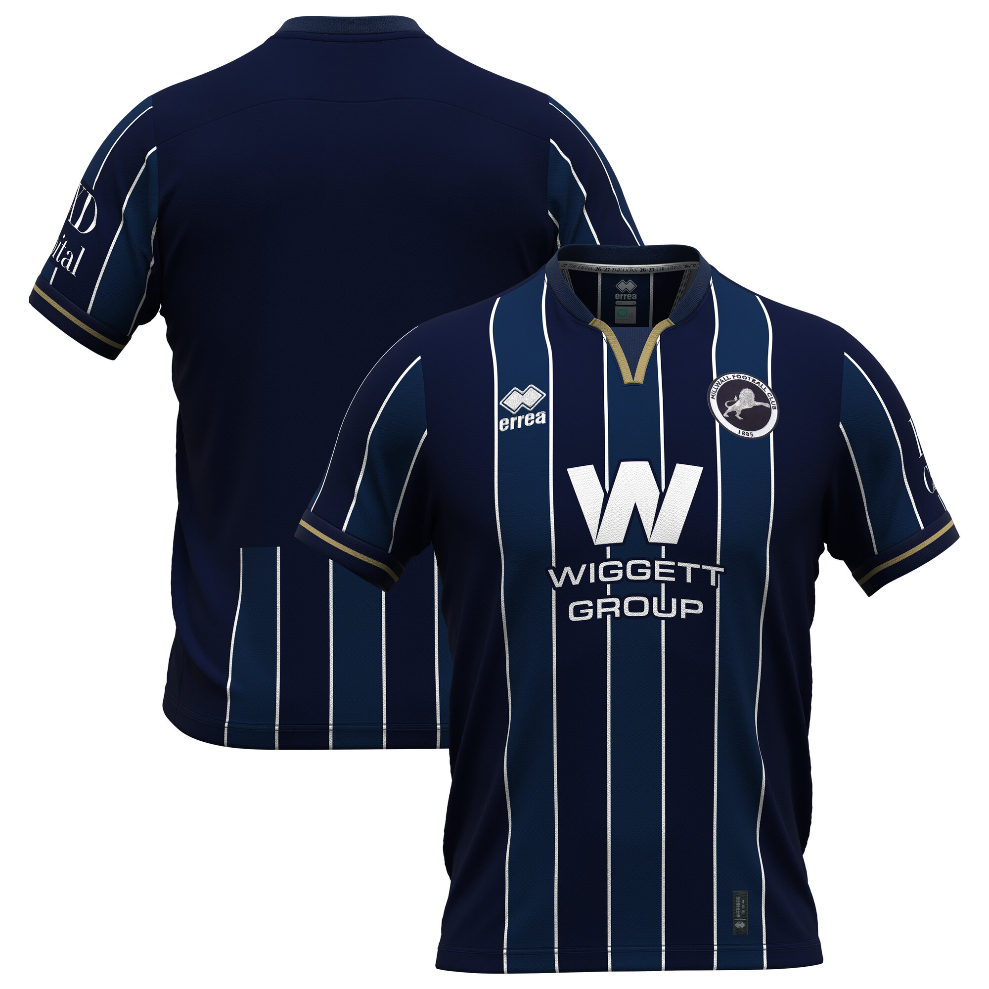 Millwall FC Errea Home Shirt 2026-27 - Kids, , rebel_hi-res