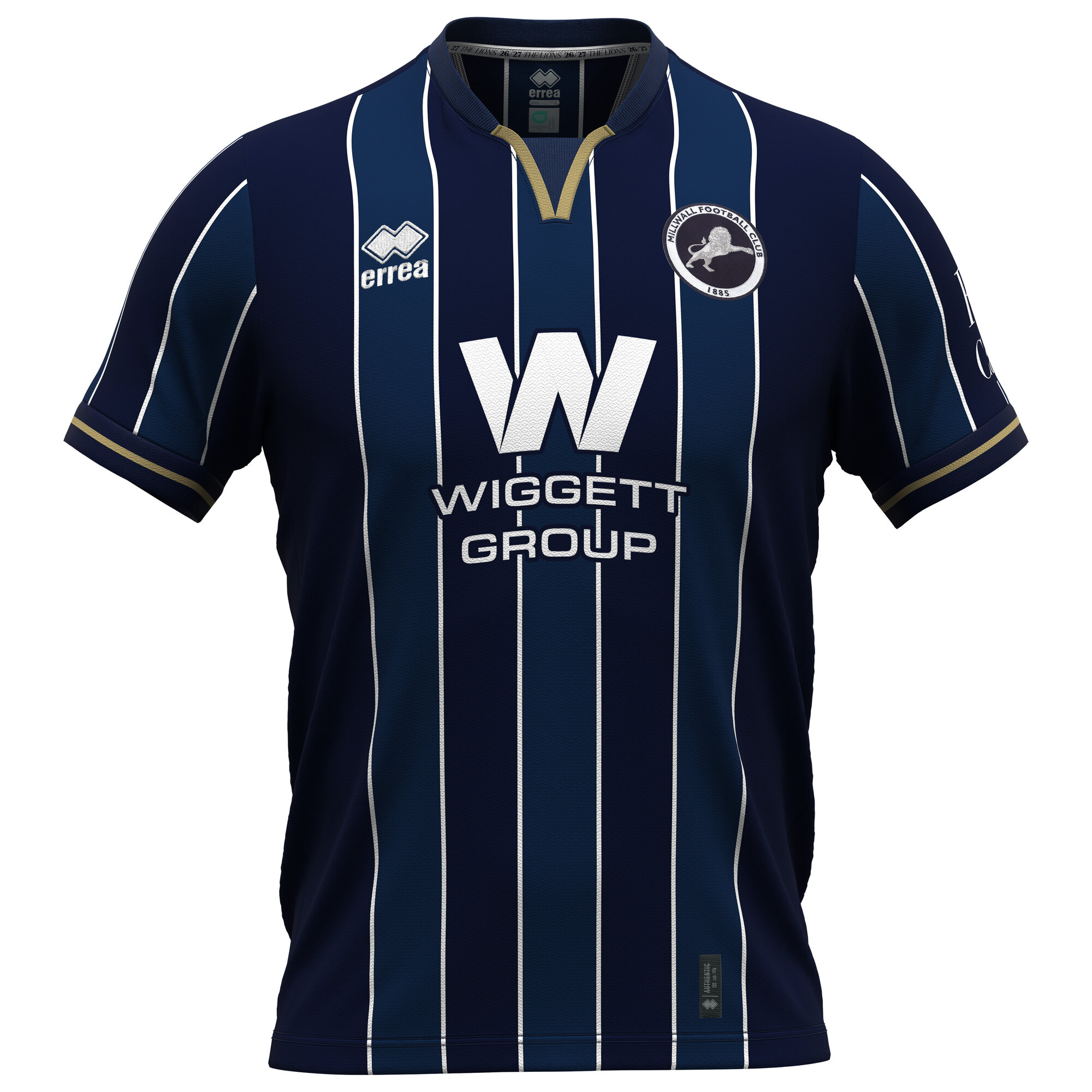 Millwall FC Errea Home Shirt 2026-27 - Kids, , rebel_hi-res