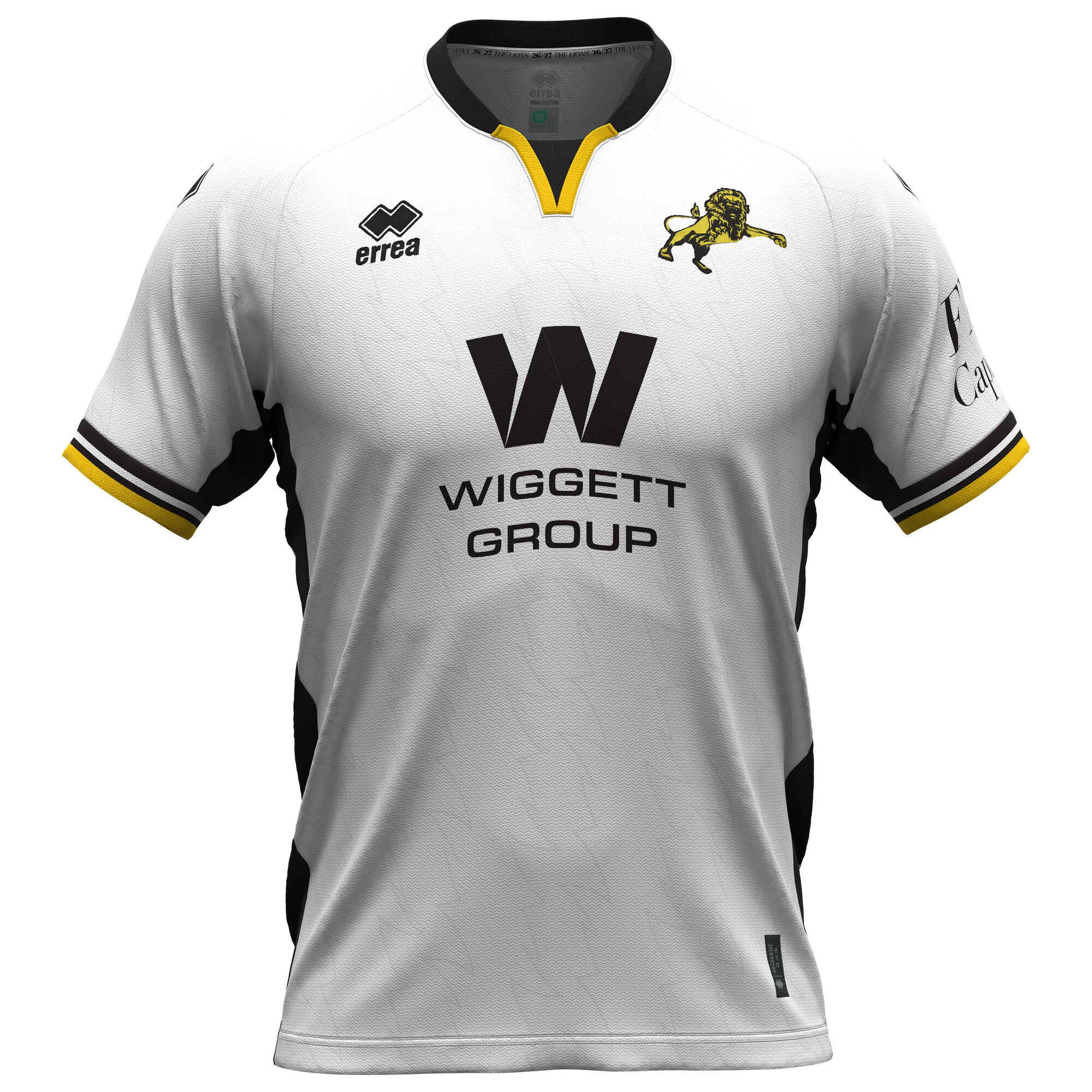 Millwall FC Errea Away Shirt 2026-27 - Kids, , rebel_hi-res