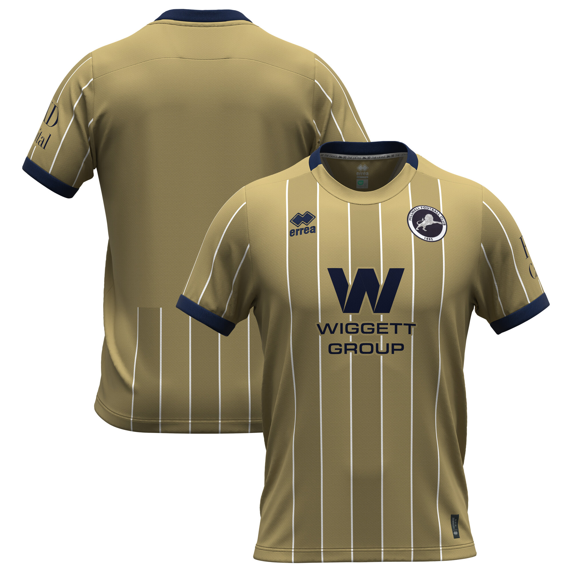 Millwall Errea Home Goalkeeper Shirt 2026-27 - Kids, , rebel_hi-res