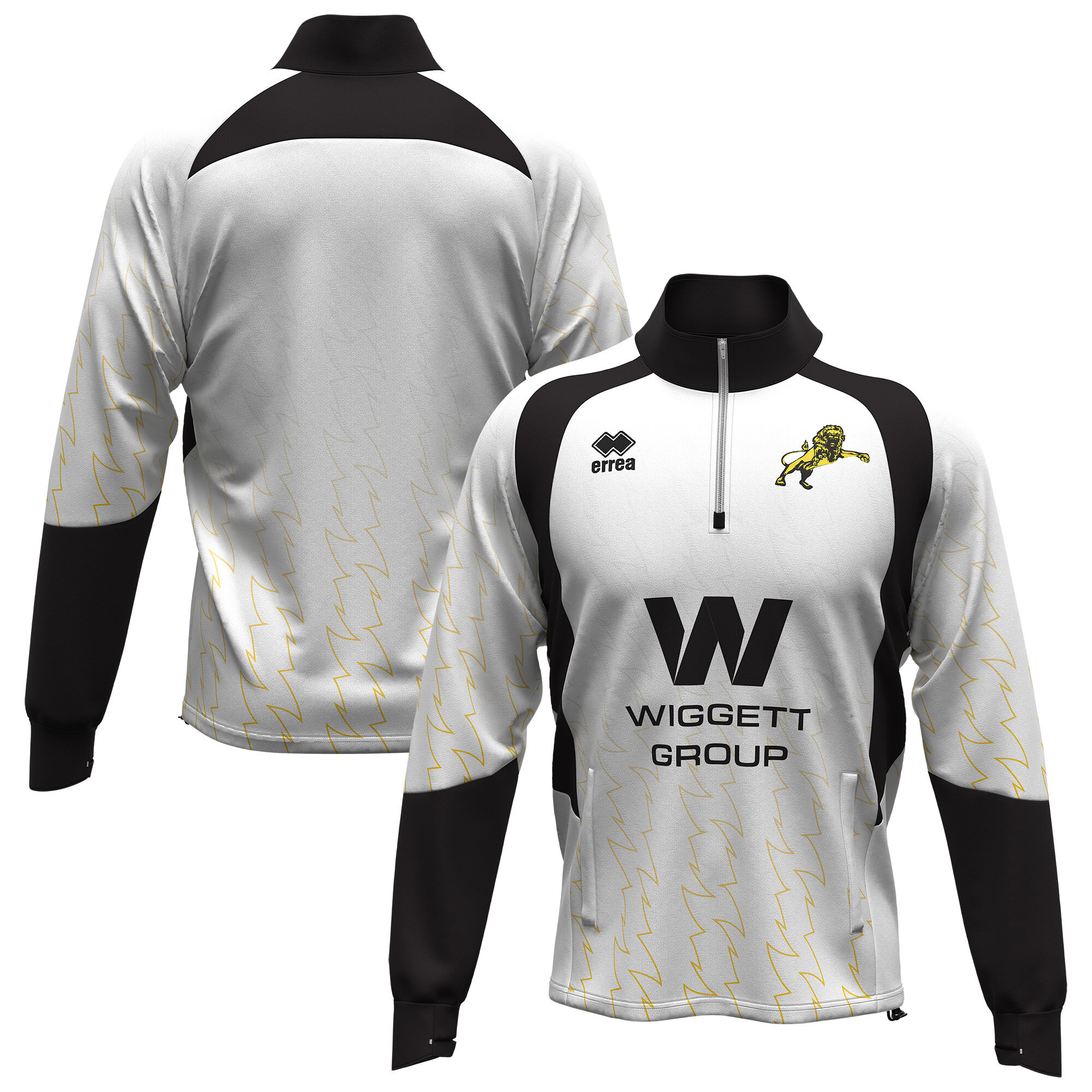 Millwall FC Errea Away Pre Match Jacket - White - Kids, , rebel_hi-res