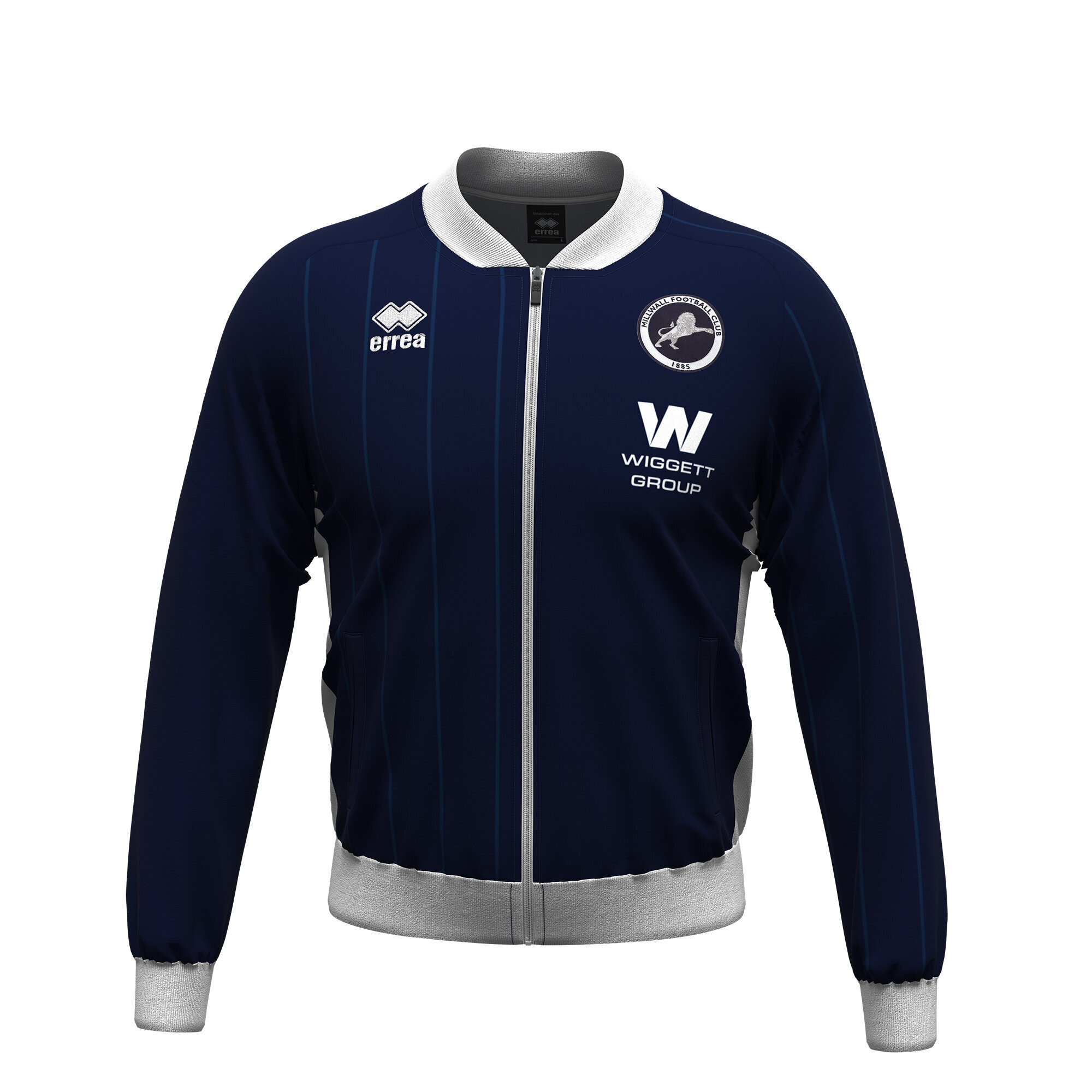 Millwall FC Errea Home Walkout Jacket - Navy - Kids, , rebel_hi-res