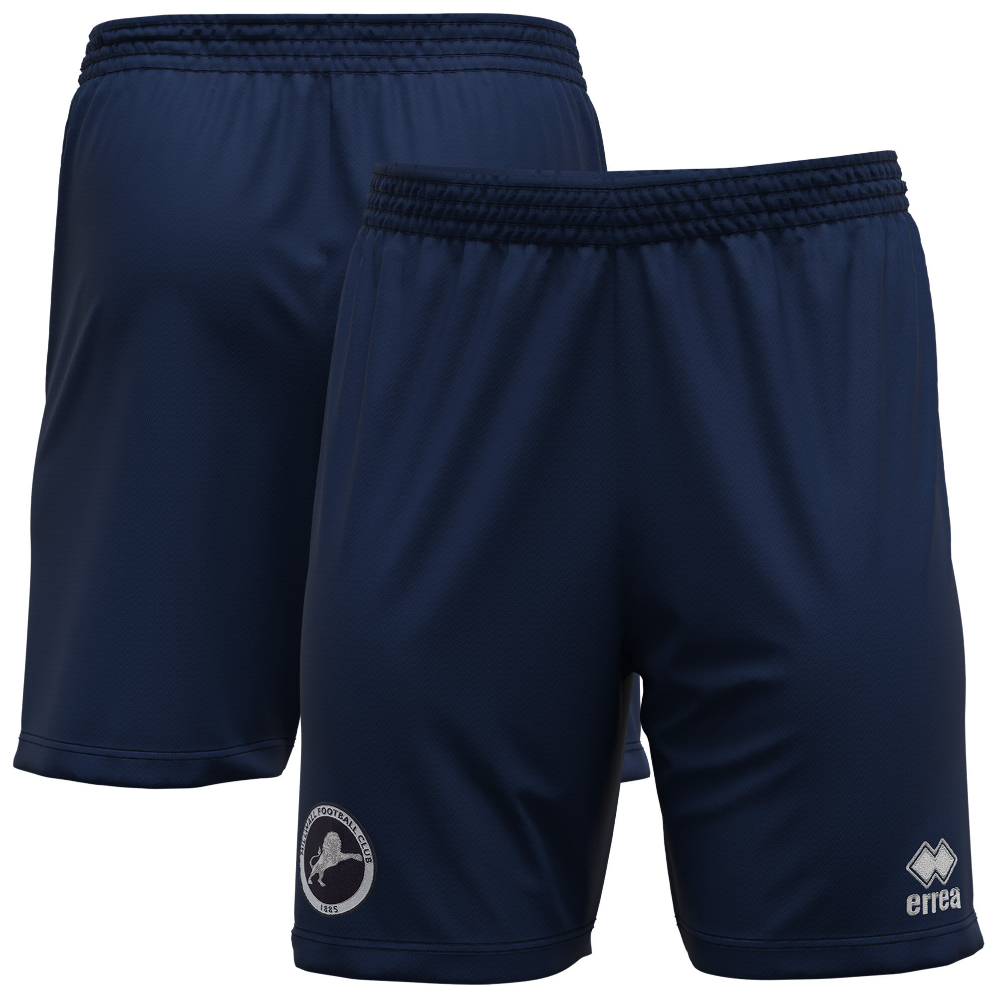 Millwall FC Errea Training Shorts - Navy - Kids, , rebel_hi-res