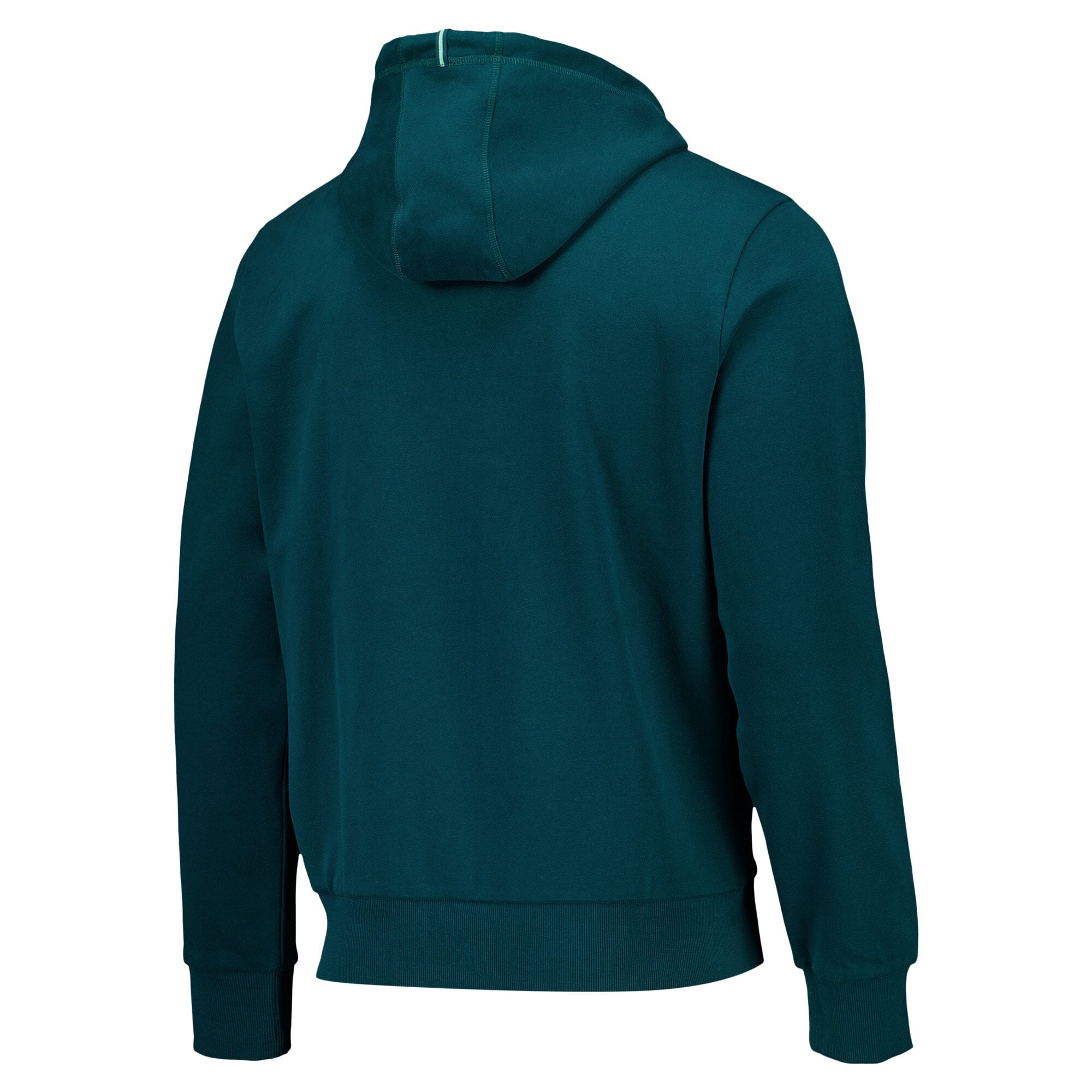 Everton Essentials Full Zip Hoodie - Marine Green - Mens, , rebel_hi-res
