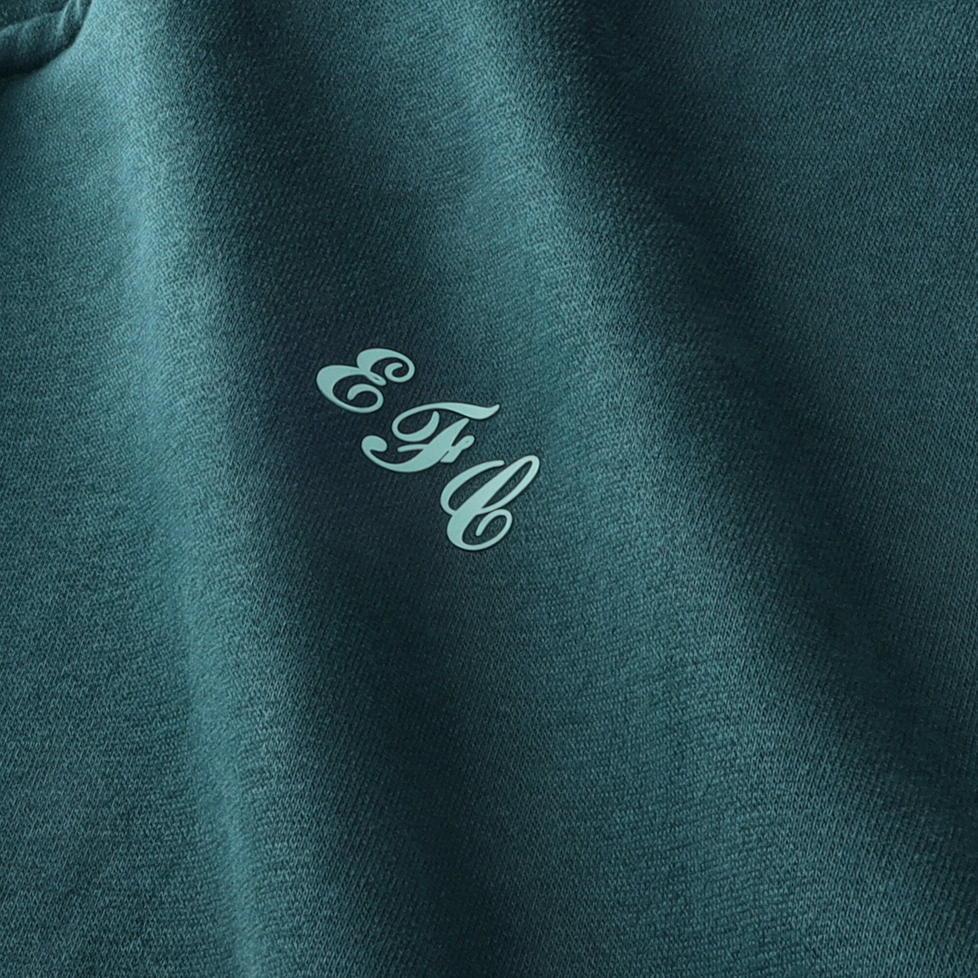 Everton Essentials Full Zip Hoodie - Marine Green - Mens, , rebel_hi-res