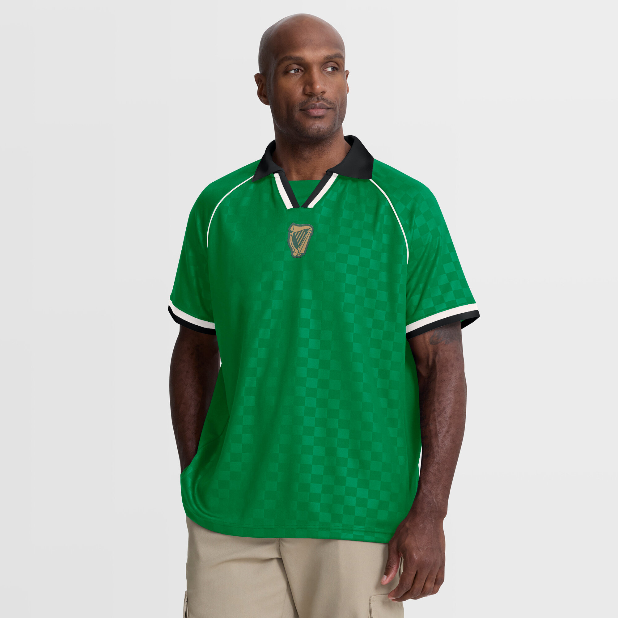 Hibernian Retro Fashion Jersey - Jolly Green - Mens, , rebel_hi-res