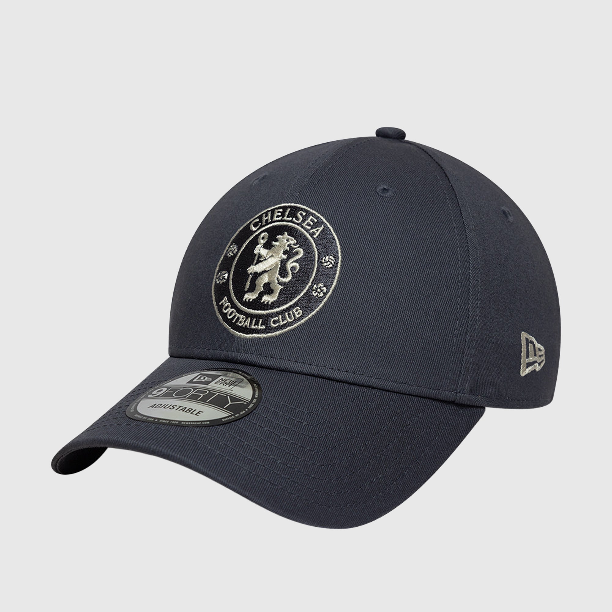 Chelsea New Era 9Forty Cap - Grey