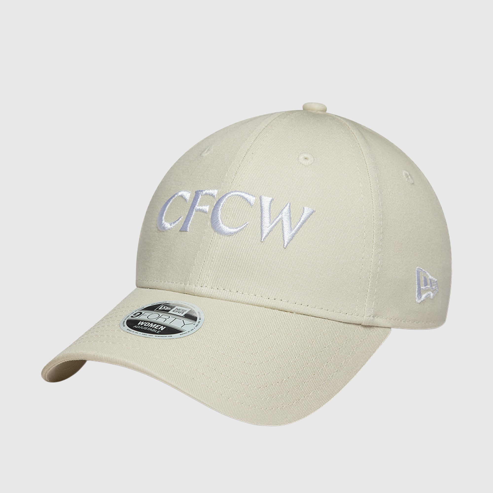 Chelsea New Era CFCW 9FORTY Cap - Ivory