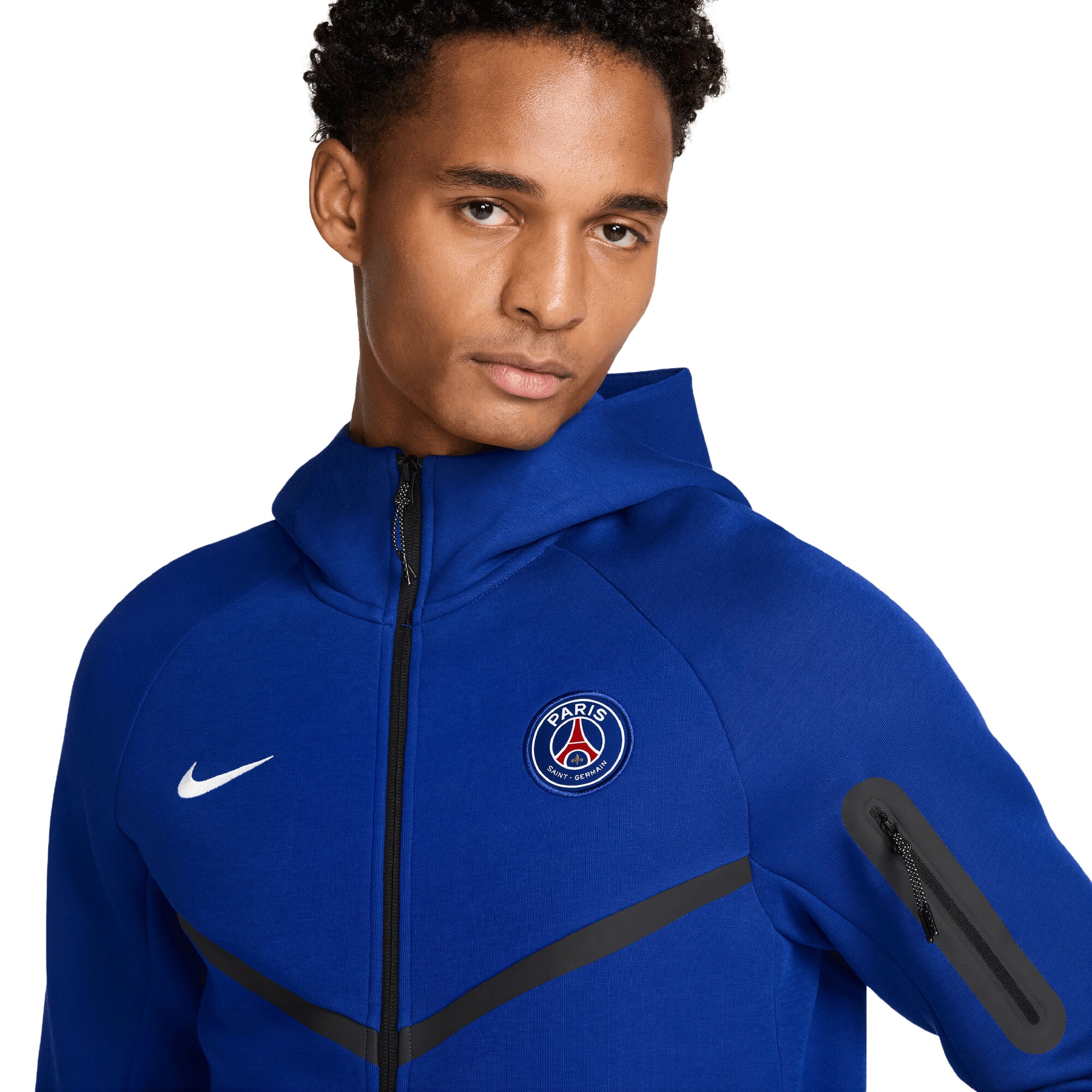 PSG Nike Tech Fleece Jacket - Old Royal, , rebel_hi-res