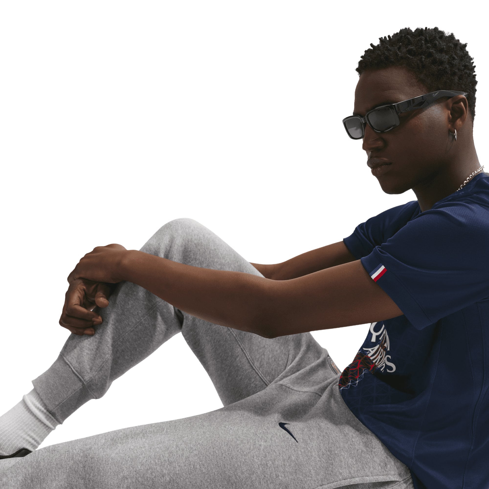 PSG Nike Club Jogger Pants - Dark Grey Heather, , rebel_hi-res