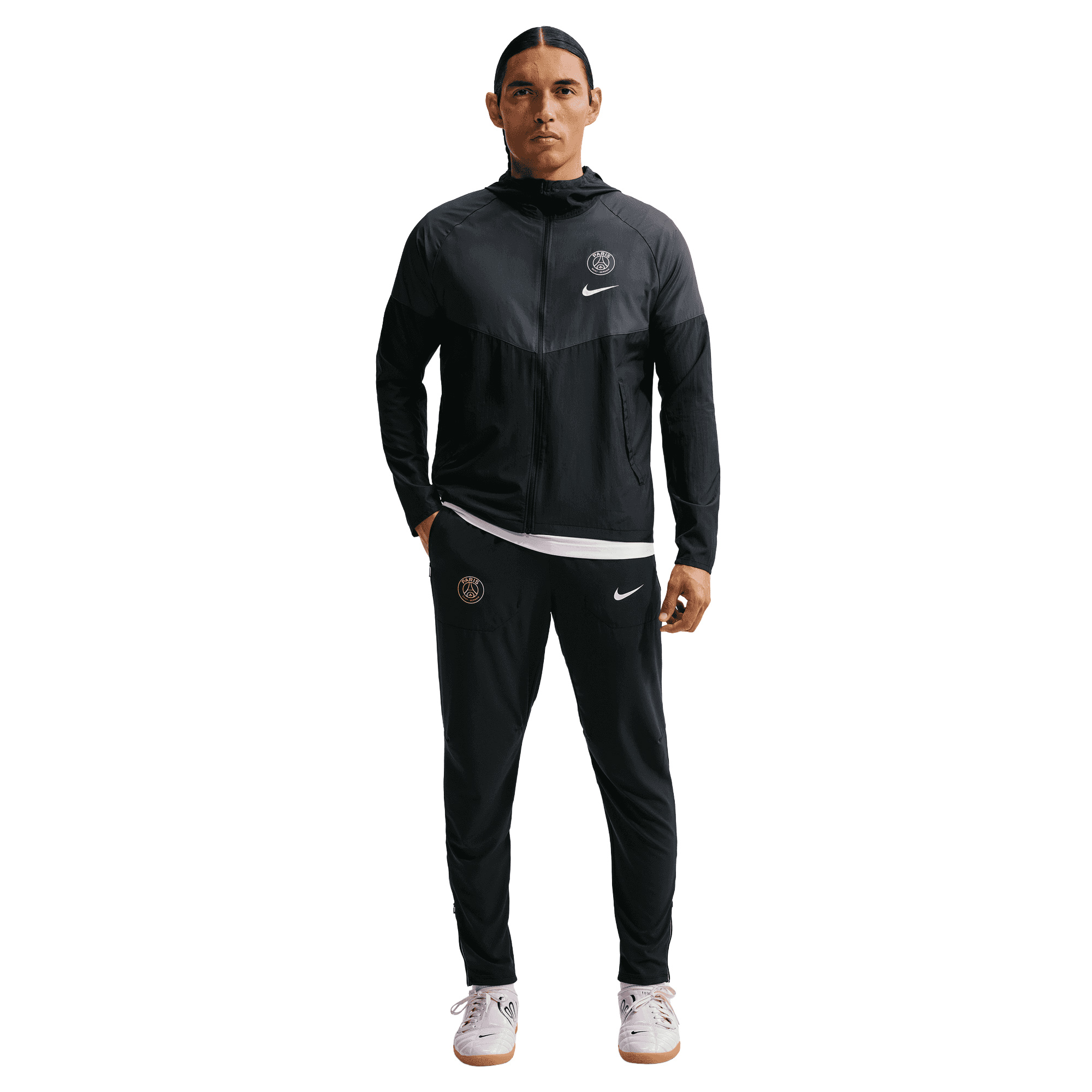 PSG Nike Running Pants - Black, , rebel_hi-res