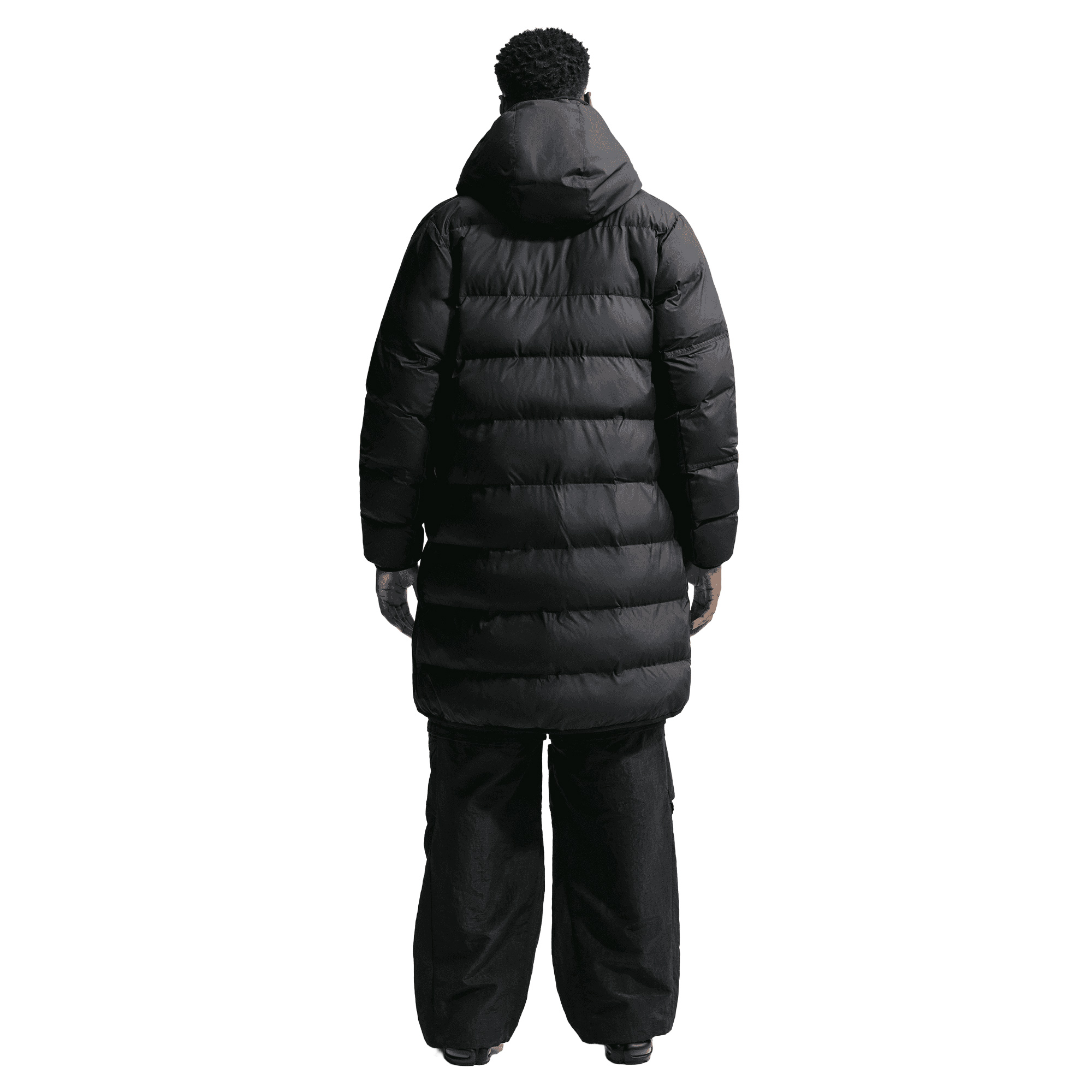 PSG Nike Coaches Parka Jacket - Black, , rebel_hi-res