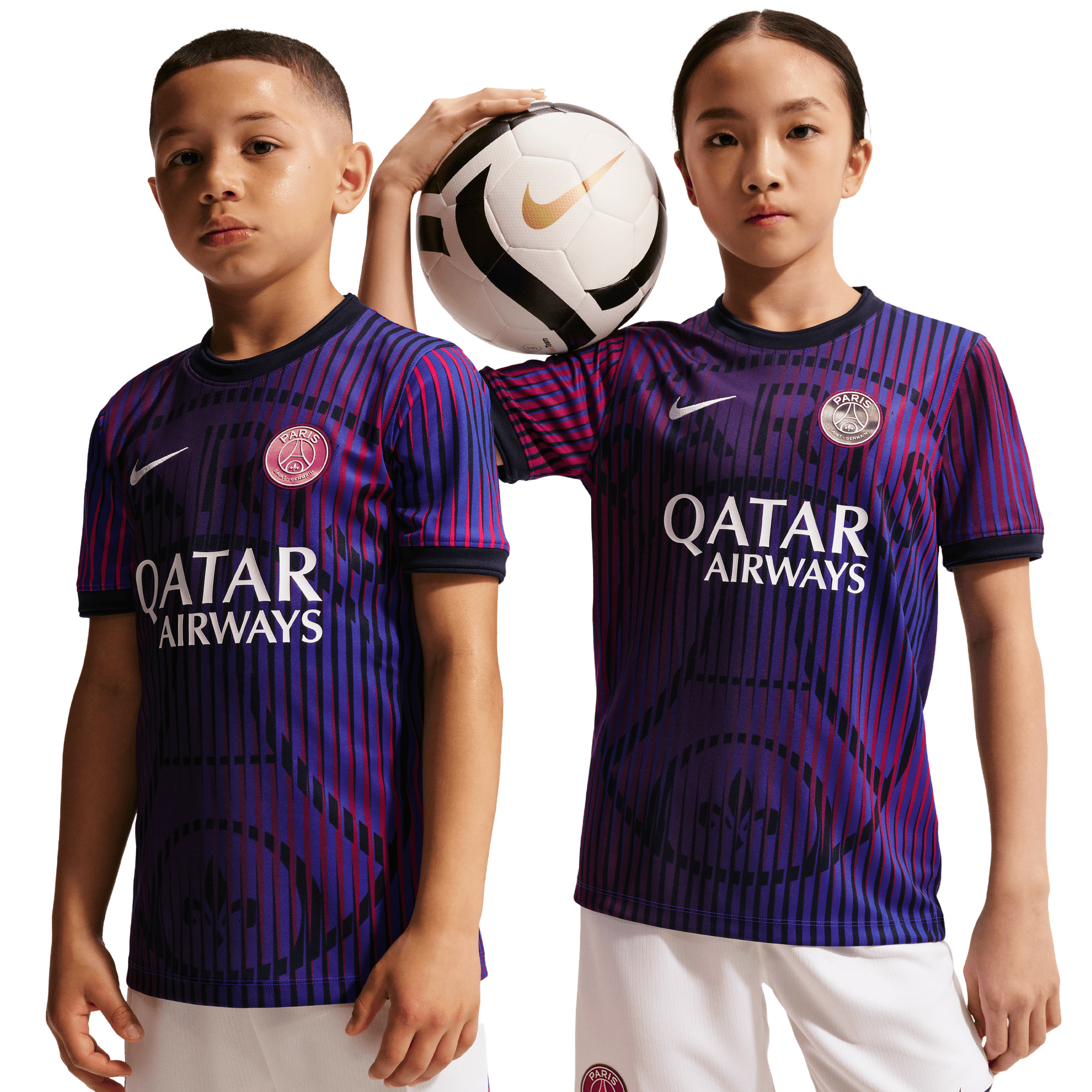 PSG Nike Away Pre Match Top - Navy - Kids, , rebel_hi-res