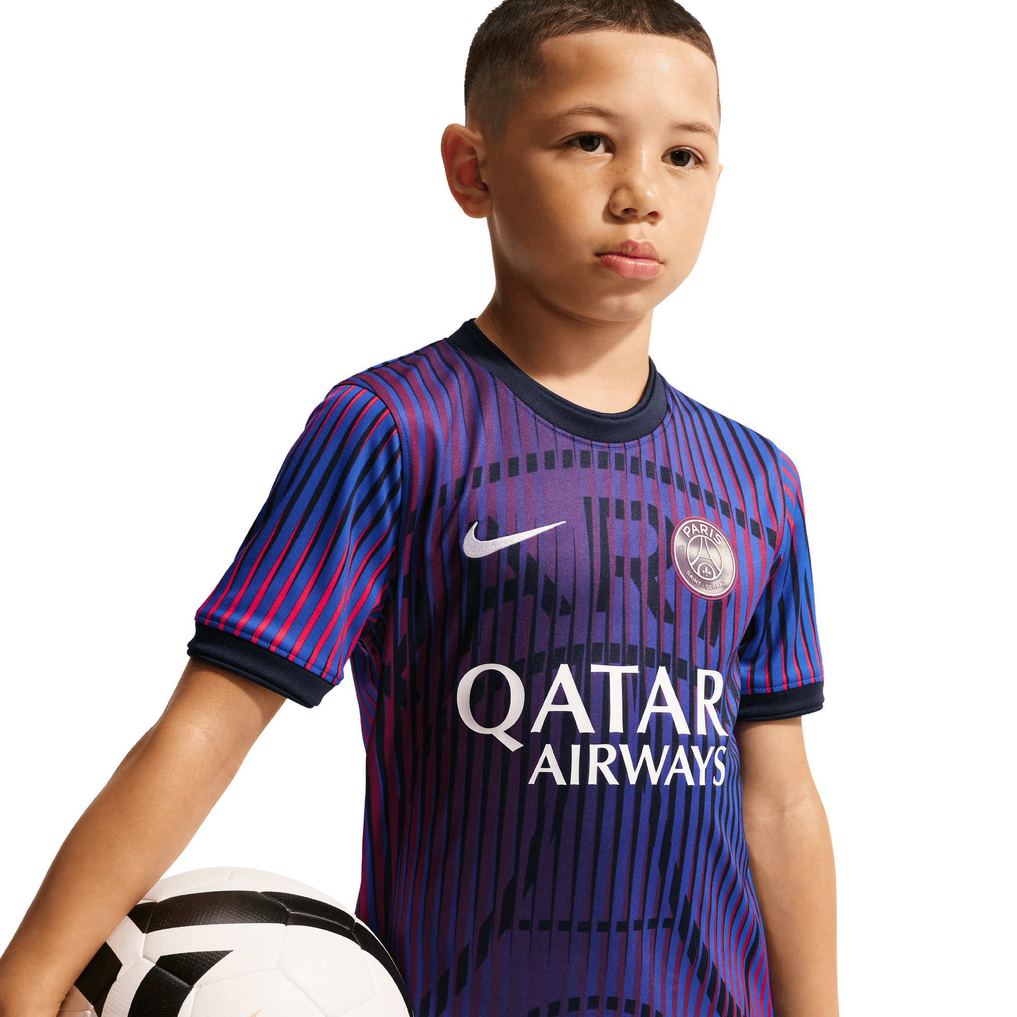 PSG Nike Away Pre Match Top - Navy - Kids, , rebel_hi-res