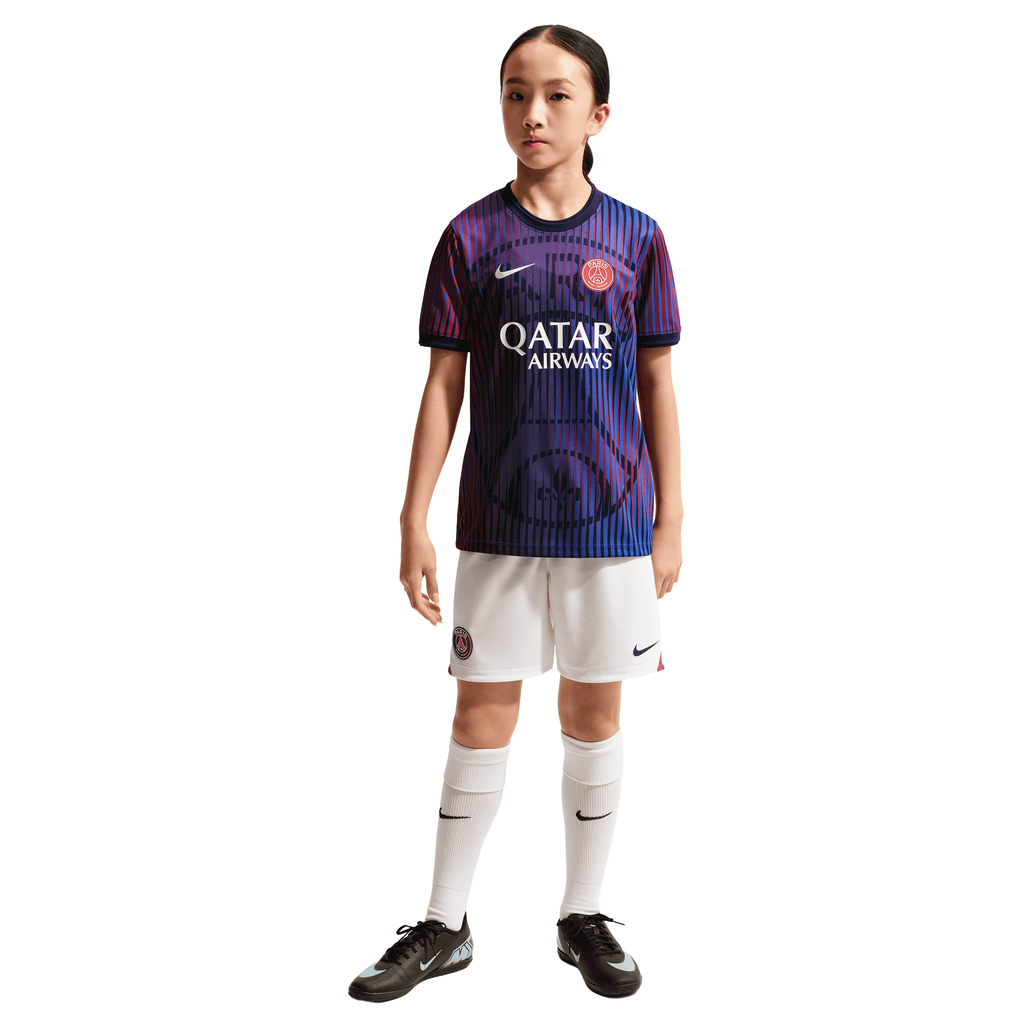 PSG Nike Away Pre Match Top - Navy - Kids, , rebel_hi-res