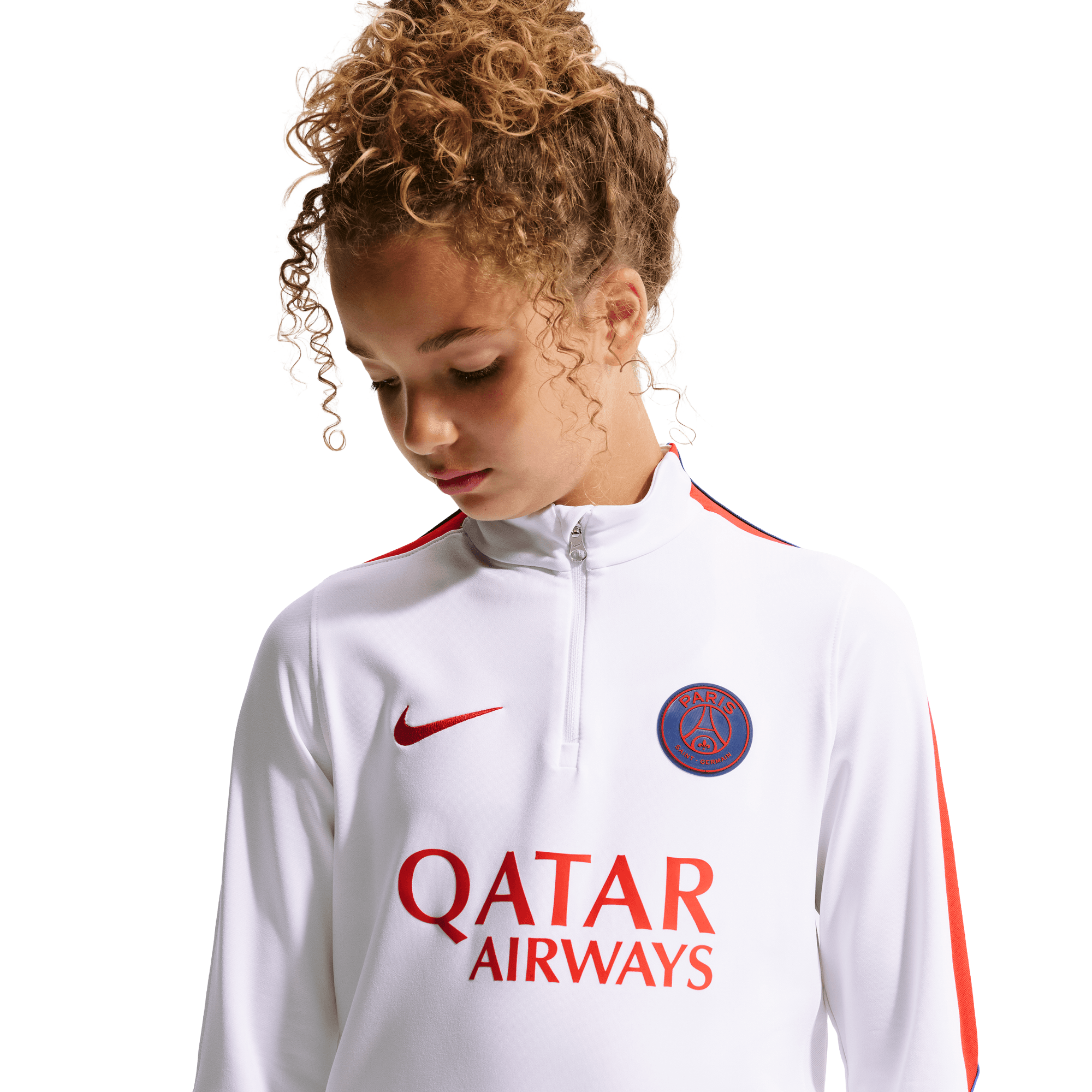 PSG Nike Strike Training Drill Top - White - Kids, , rebel_hi-res