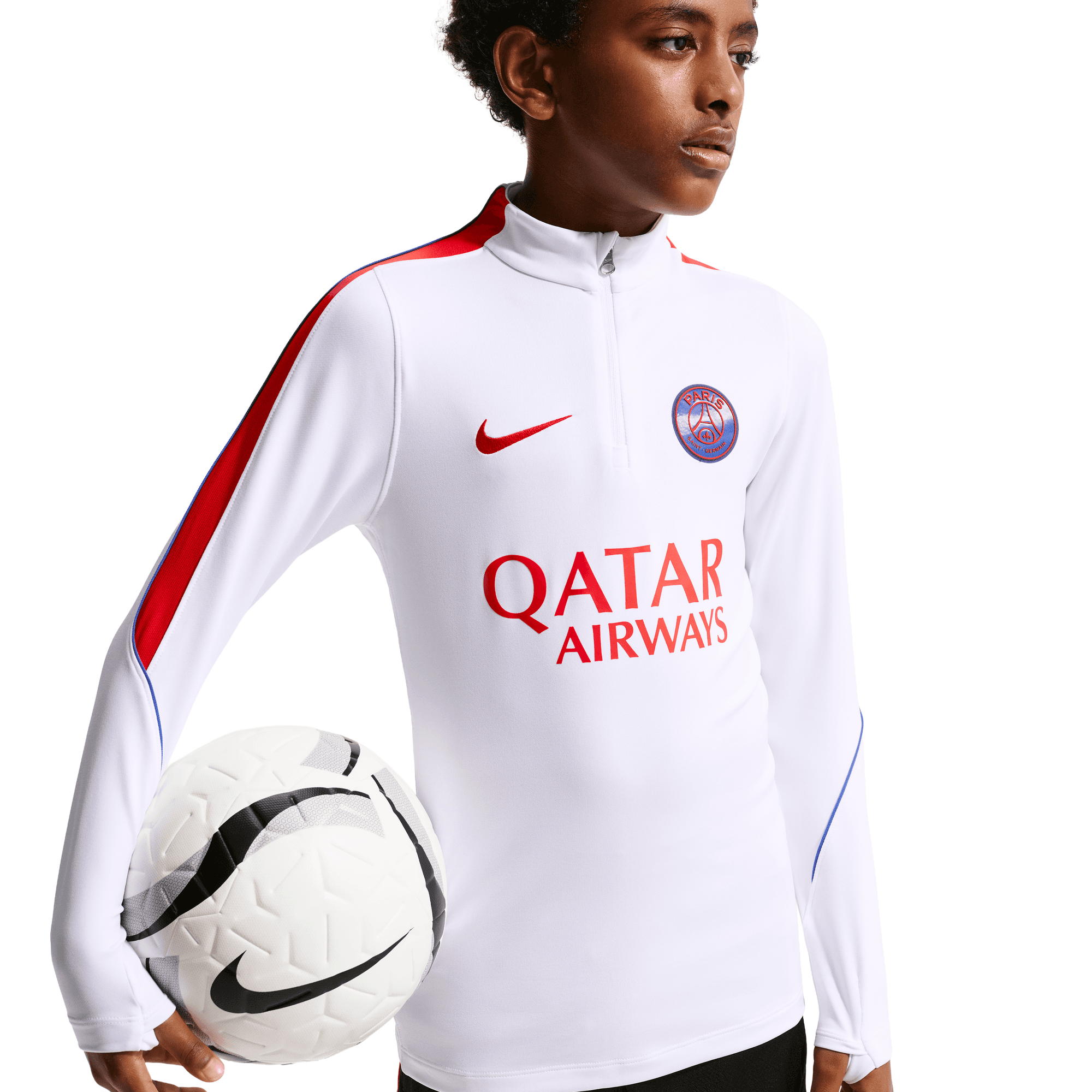 PSG Nike Strike Training Drill Top - White - Kids, , rebel_hi-res