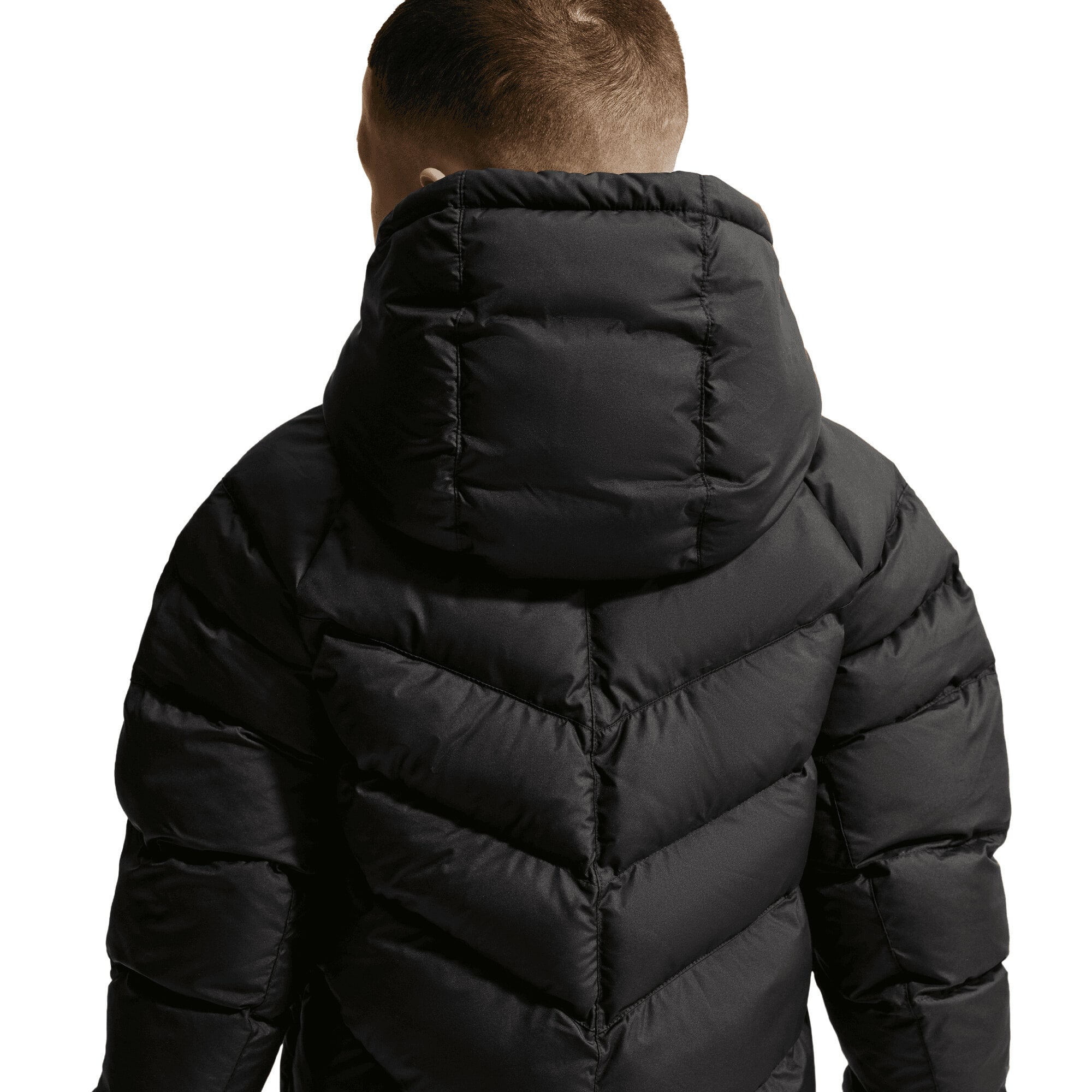 PSG Nike Synthetic Fill Hooded Jacket - Black, , rebel_hi-res