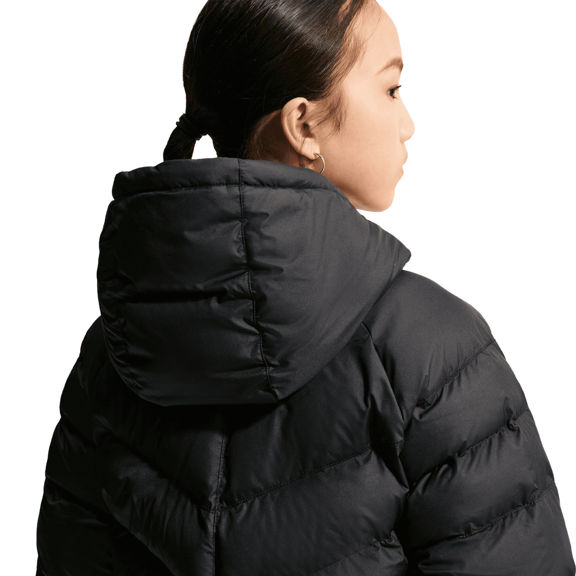 PSG Nike Synthetic Fill Hooded Jacket - Black, , rebel_hi-res