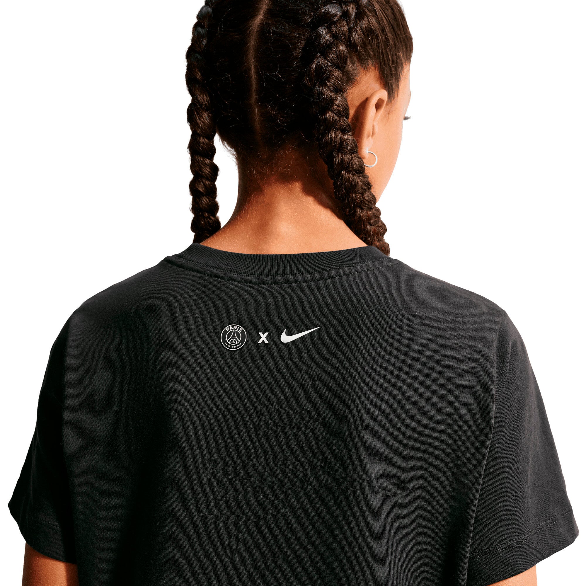 PSG Nike Premium T-Shirt - Black - Kids, , rebel_hi-res