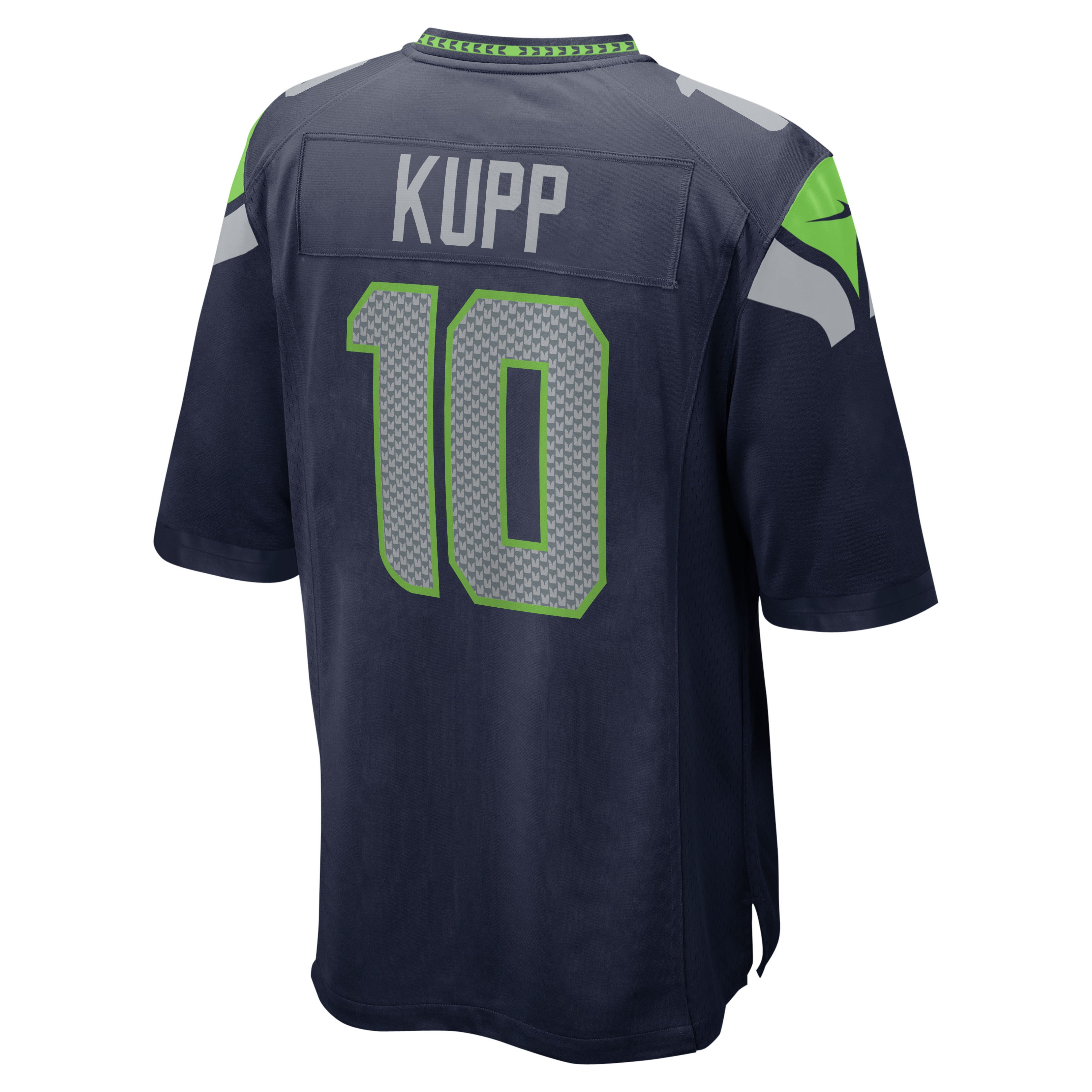 Seattle Seahawks&nbsp;Nike Home Game&nbsp;Super Bowl LX Patch Jersey - Navy - Cooper Kupp - Mens, , rebel_hi-res