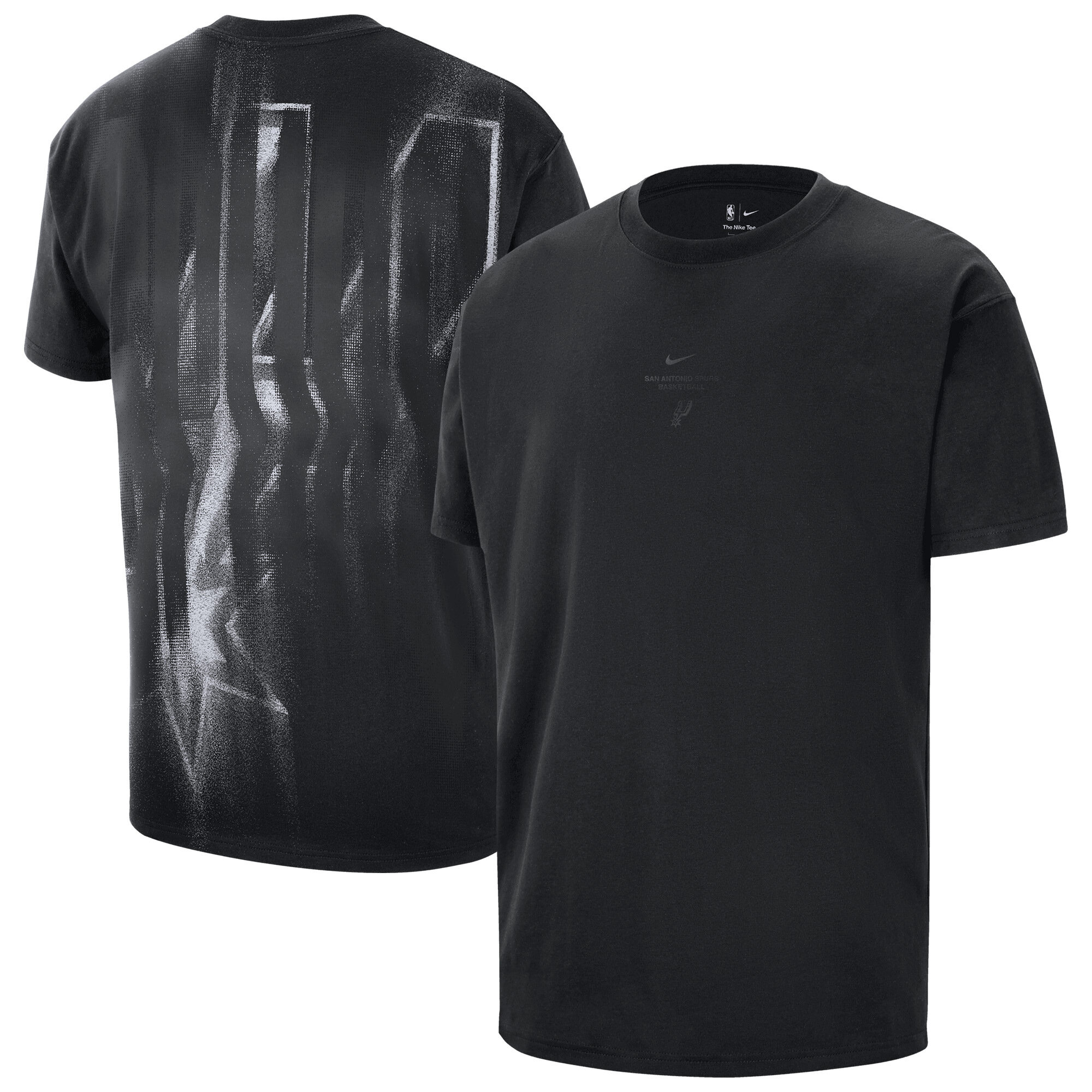 San Antonio Spurs Nike 2026 Standard Issue Pre-Game Max 90 T-Shirt - Mens, , rebel_hi-res