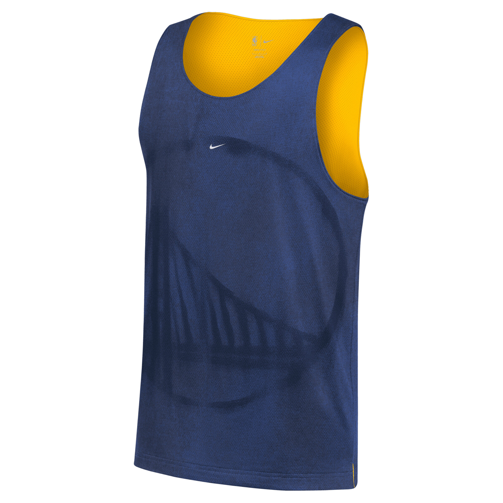 Golden State Warriors Nike 2026 Standard Issue Practice Icon Mesh Reversible Jersey - Mens, , rebel_hi-res