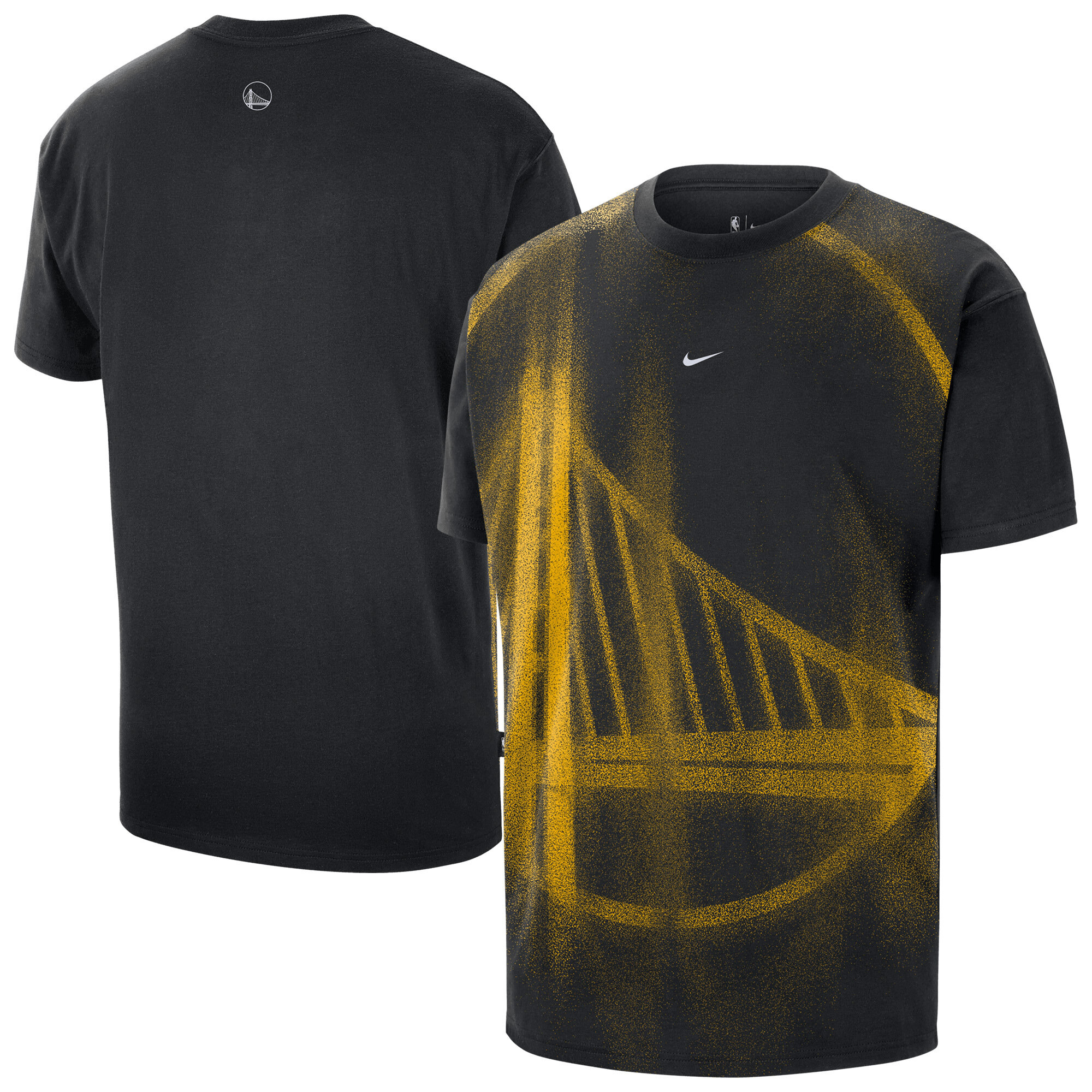 Golden State Warriors Nike 2026 Standard Issue Practice Icon T-Shirt - Mens, , rebel_hi-res