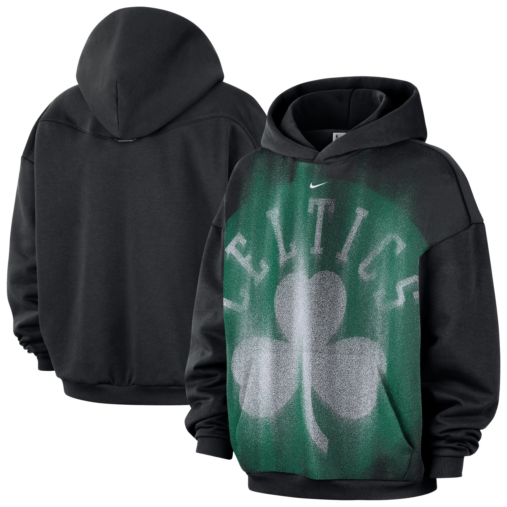 Boston Celtics Nike 2026 Standard Issue Practice Icon Fleece Pullover Hoodie - Mens, , rebel_hi-res