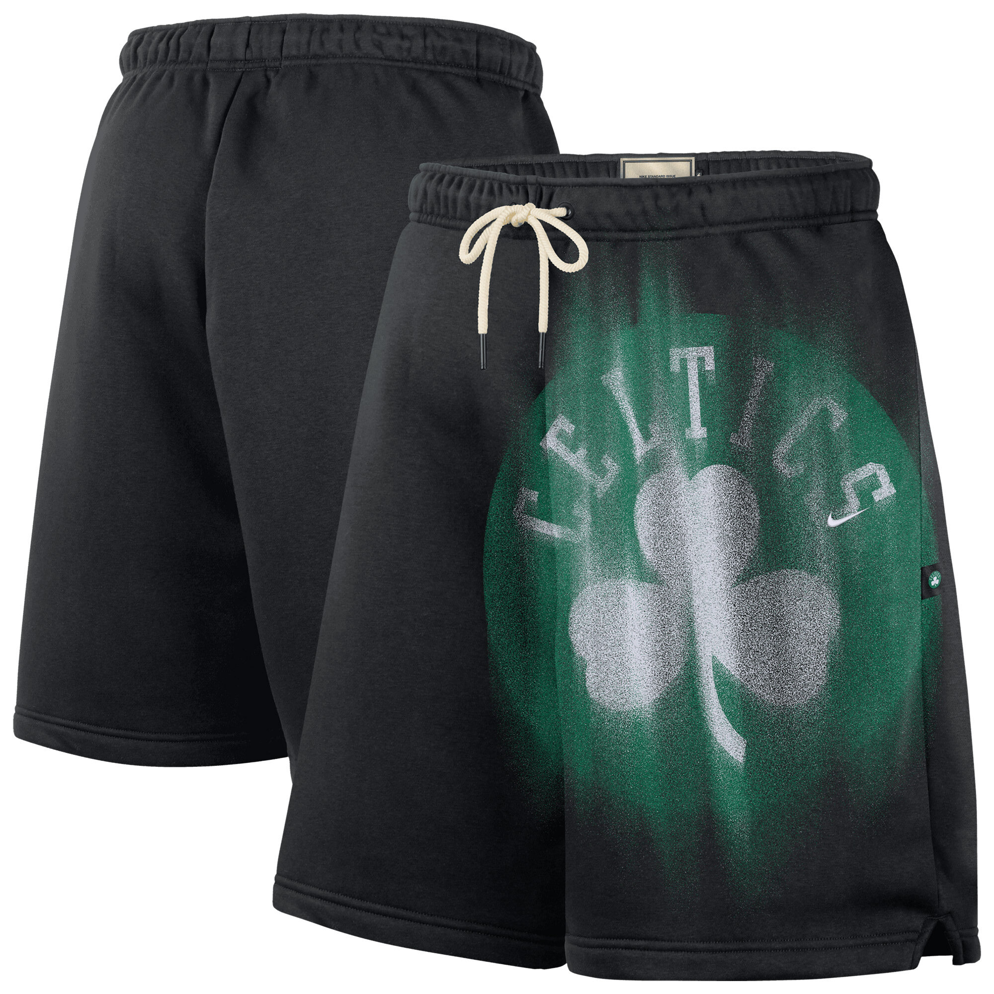 Boston Celtics Nike 2026 Standard Issue Practice Icon Fleece Shorts - Mens, , rebel_hi-res