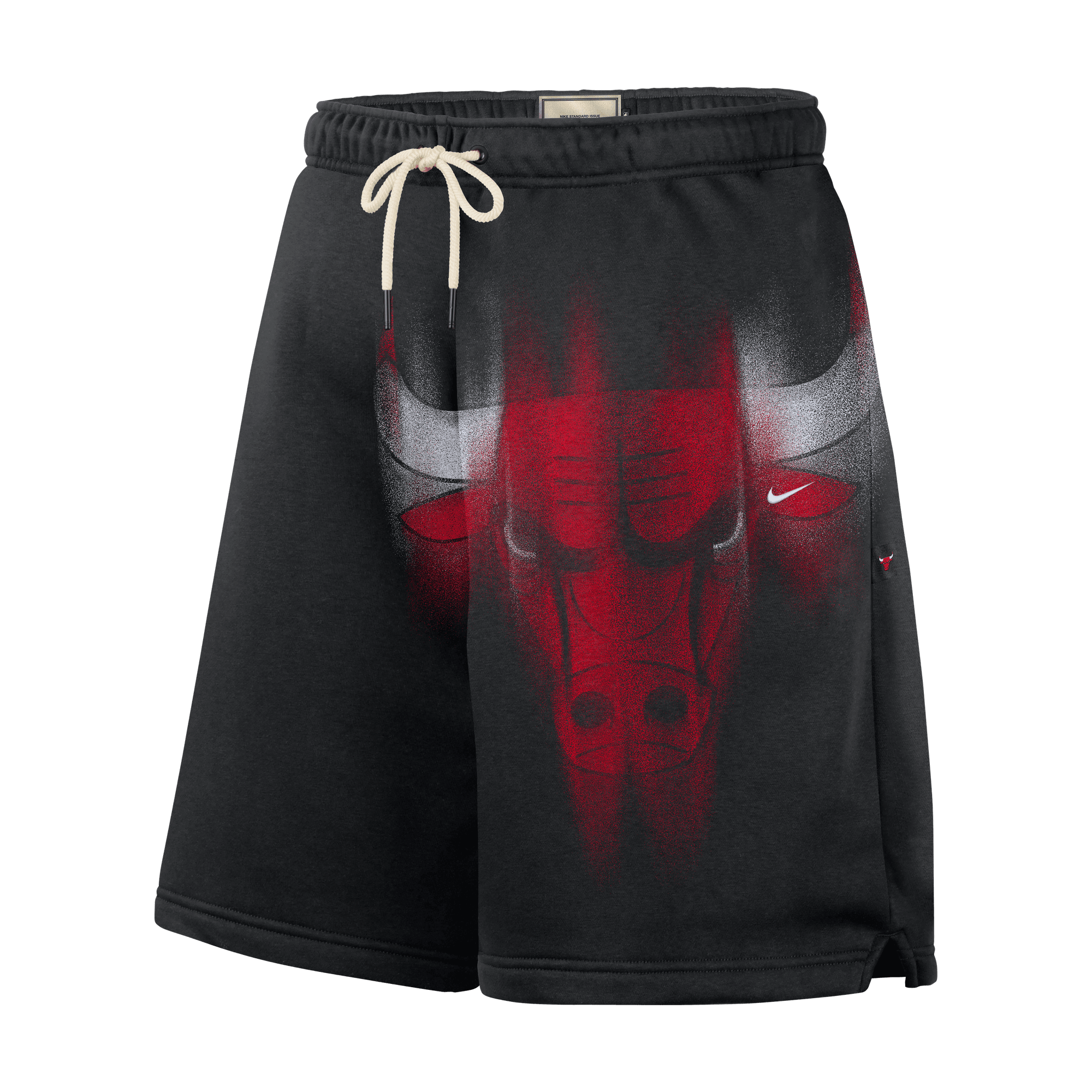 Chicago Bulls Nike 2026 Standard Issue Practice Icon Fleece Shorts - Mens, , rebel_hi-res