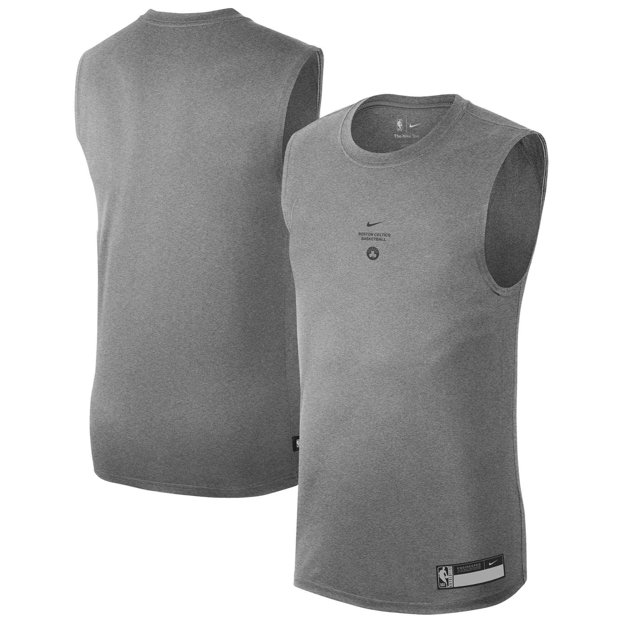 Boston Celtics Nike 2026 Standard Issue Pregame Sleeveless Icon Tank - Mens, , rebel_hi-res